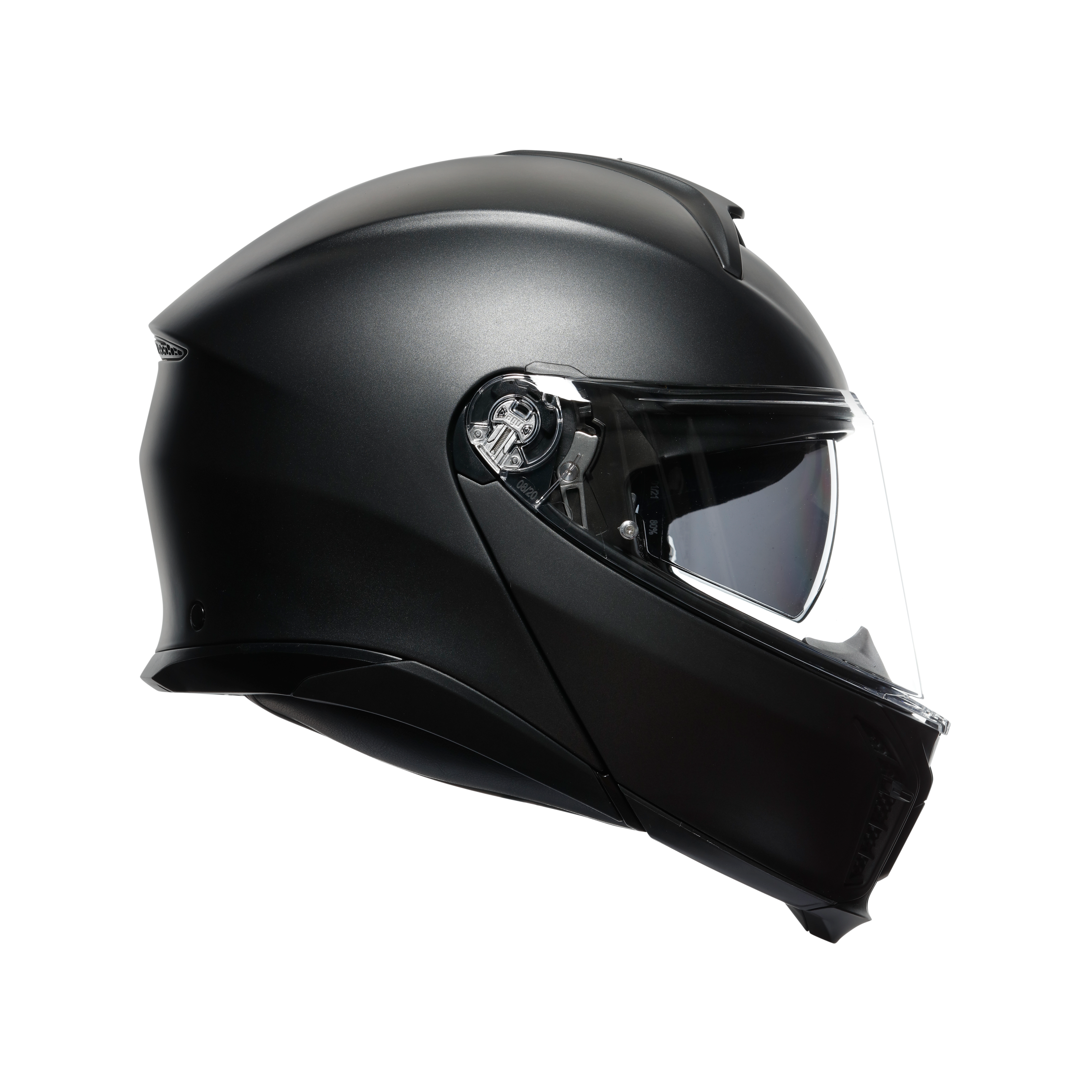 TOURMODULAR MATT BLACK - MOTORBIKE FLIP UP HELMET E2206 -  - 1