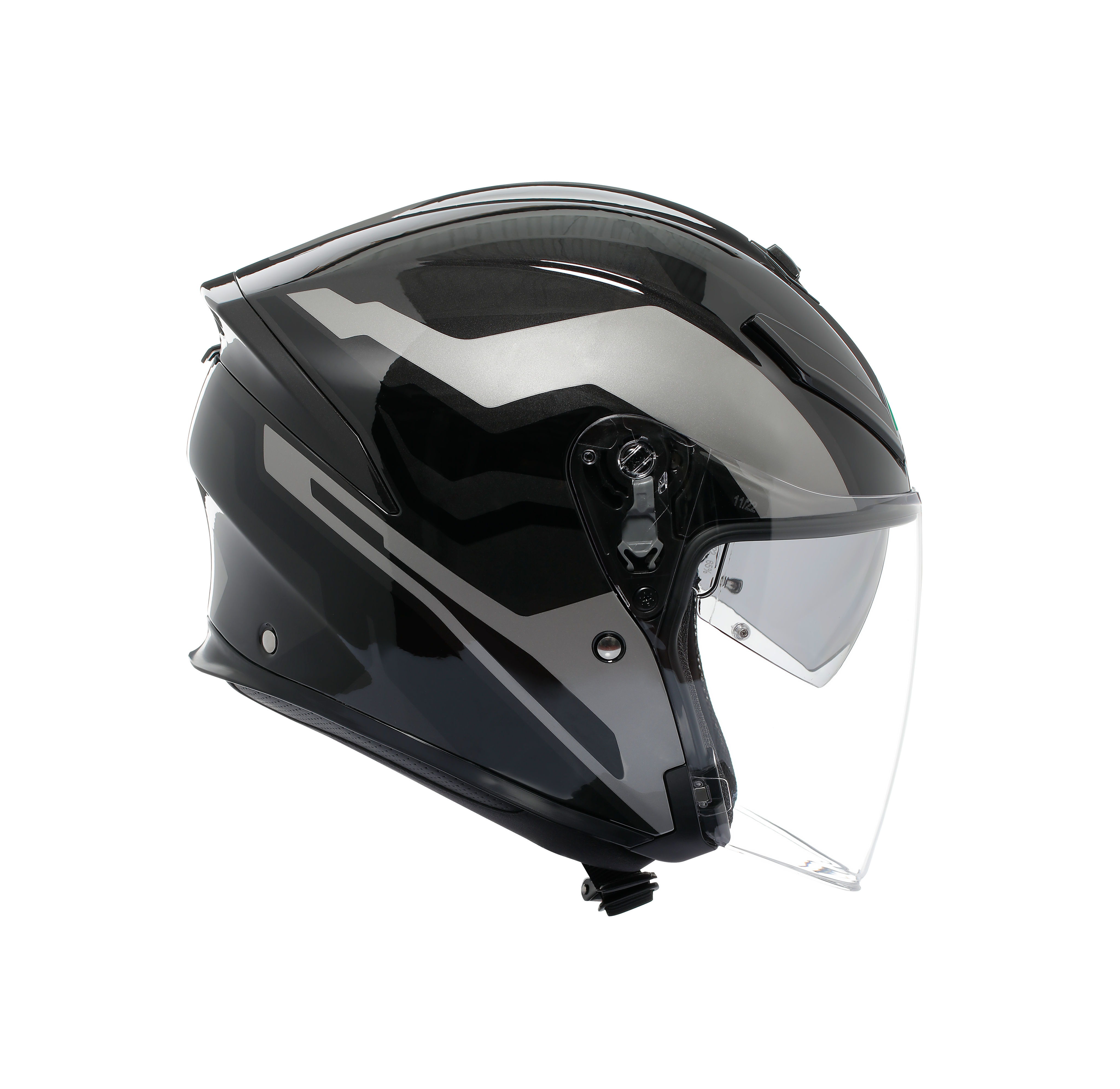 K5 JET EVO TUNE GREY/BLACK - CASQUE MOTO JET E2206 -  - 1