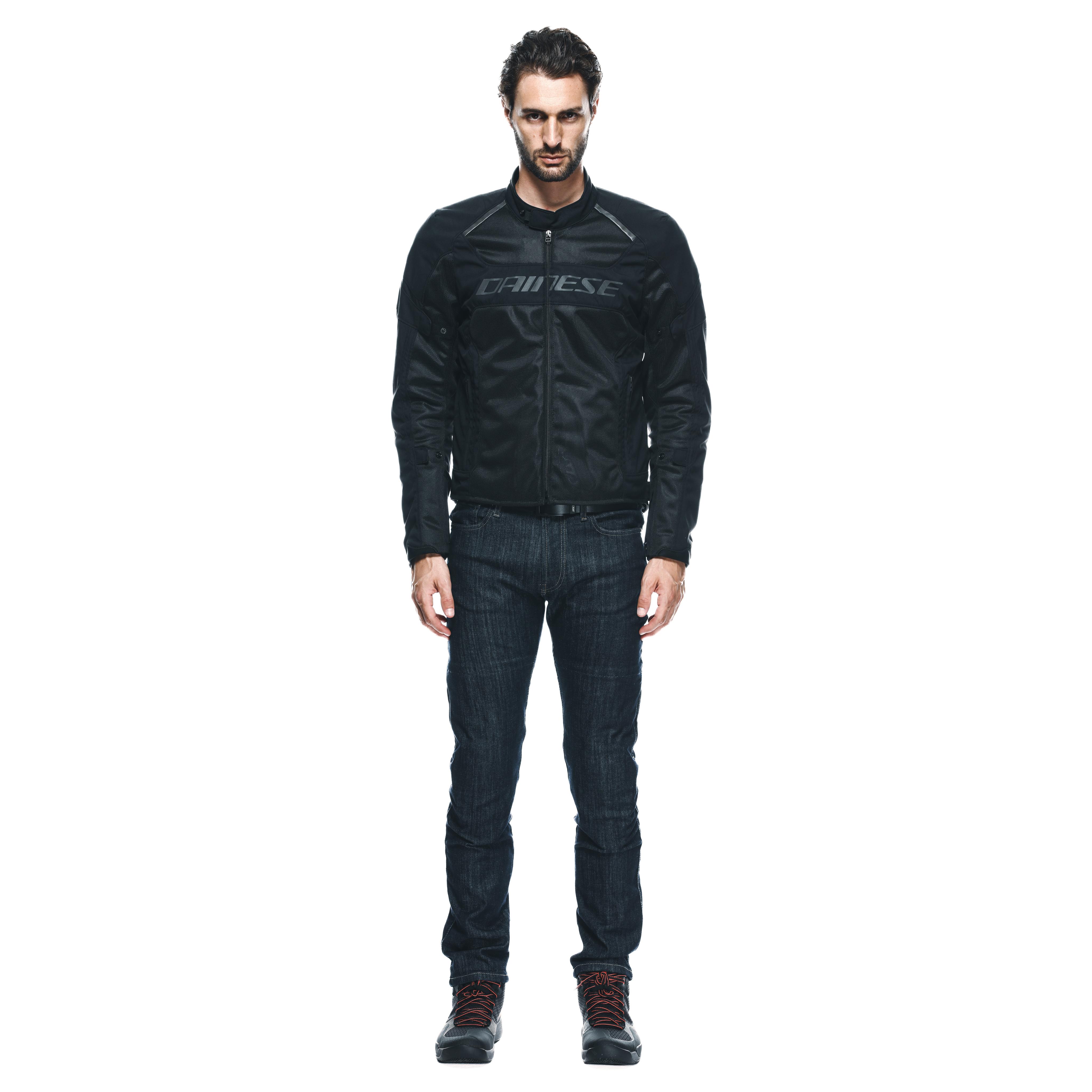 AIR FRAME 3 TEX - GIACCA MOTO ESTIVA IN TESSUTO UOMO - BLACK/BLACK/BLACK - 3