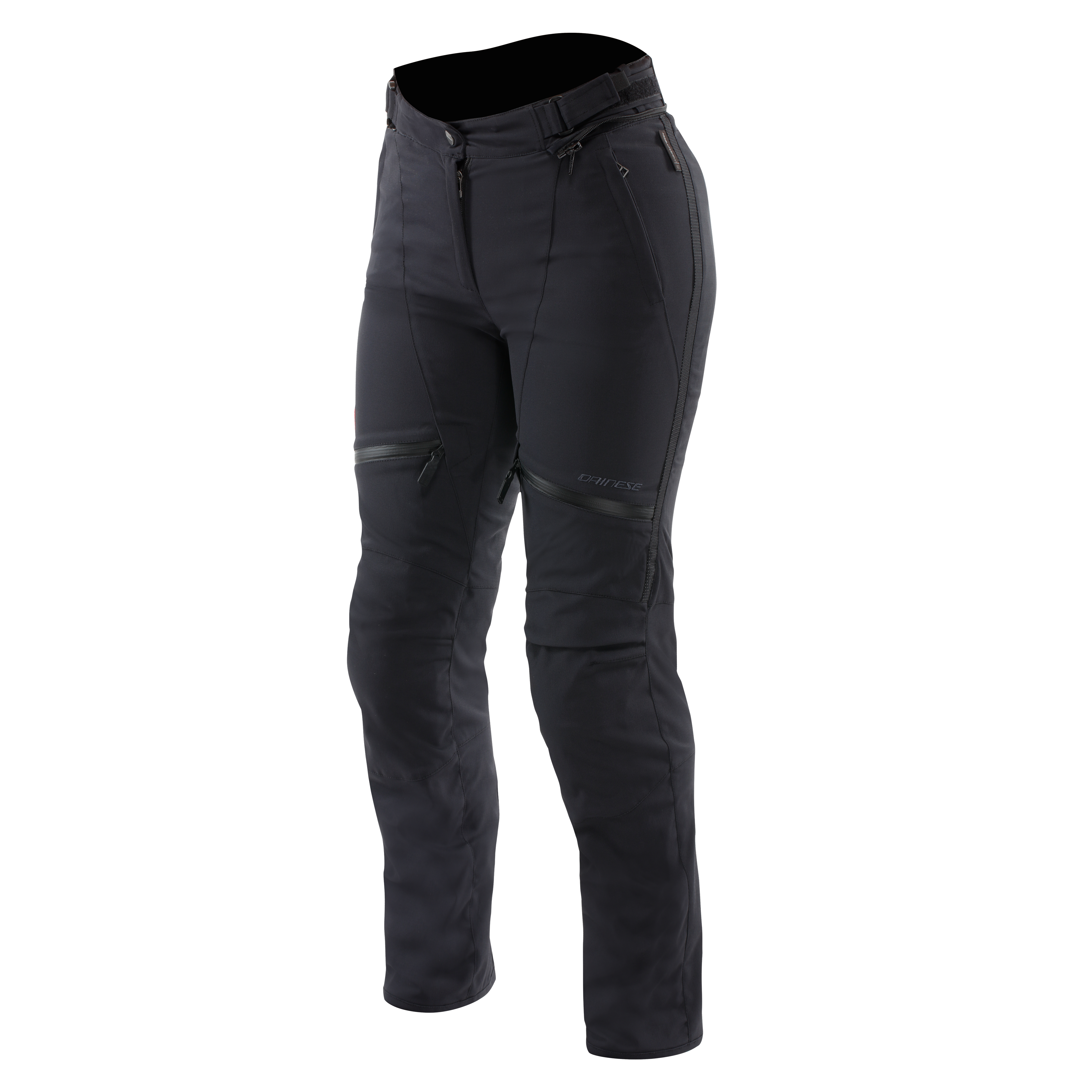 SHERMAN 3 ABS&Oslash;LUTESHELL&trade; - WOMEN'S TOURING WATERPROOF MOTORCYCLE PANTS - BLACK - 1
