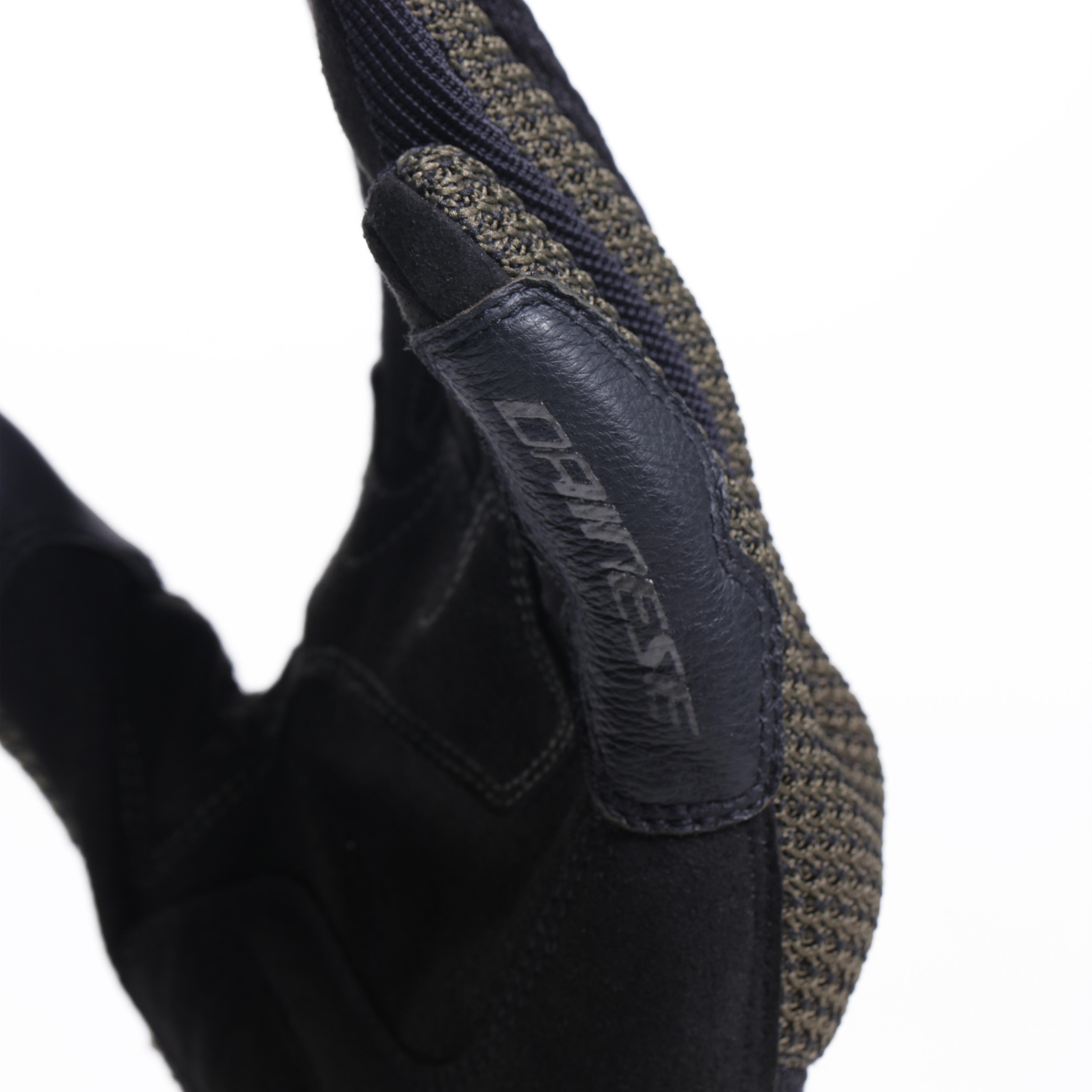 TORINO - MEN'S MOTORCYCLE TEXTILE GLOVES - BLACK/GRAPE-LEAF - 7