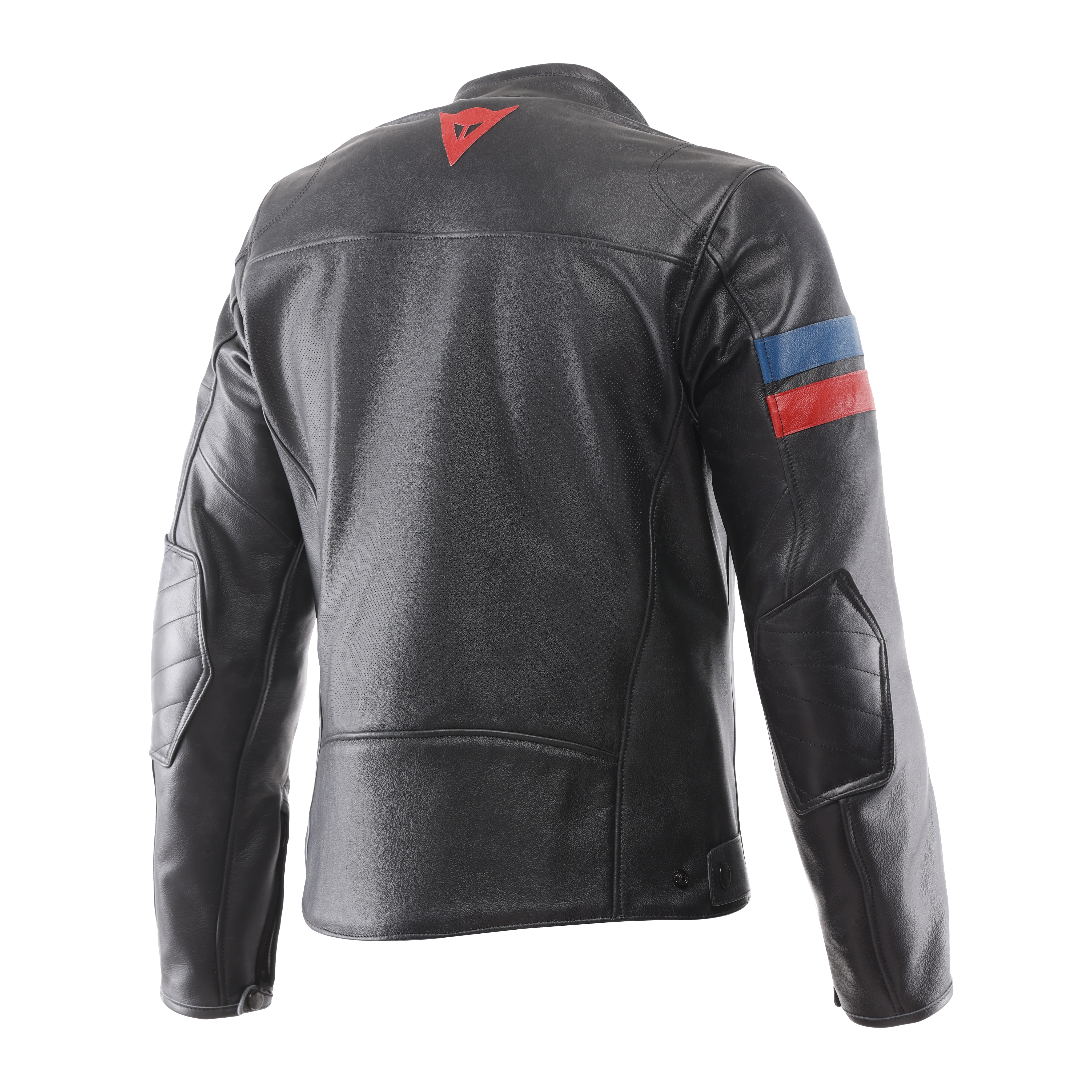 LEGGENDA - BLOUSON MOTO EN CUIR PERFOR&Eacute;E HOMME - BLACK - 2