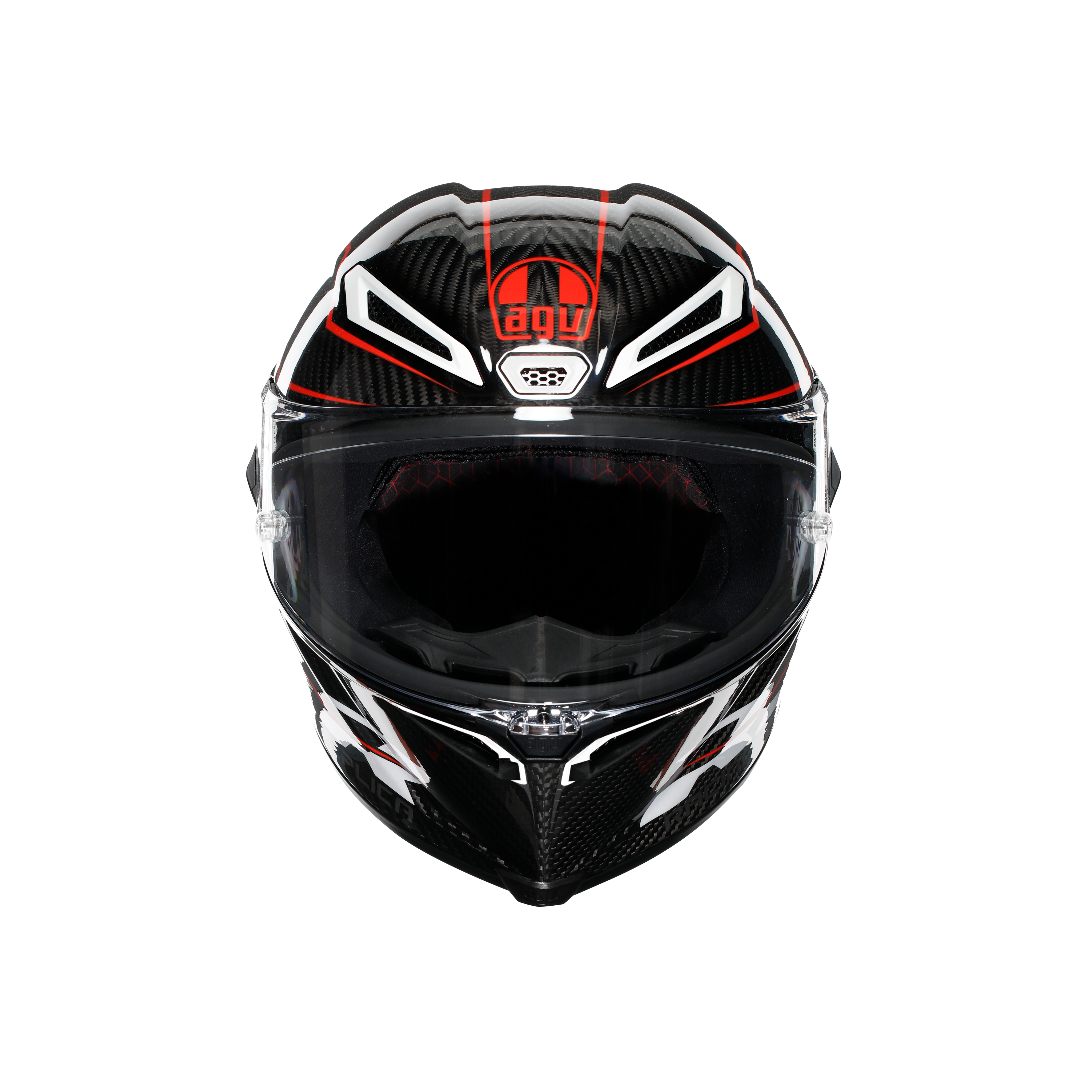 PISTA GP RR PERFORMANTE CARBON/RED - MOTORBIKE FULL FACE HELMET E2206 DOT -  - 2