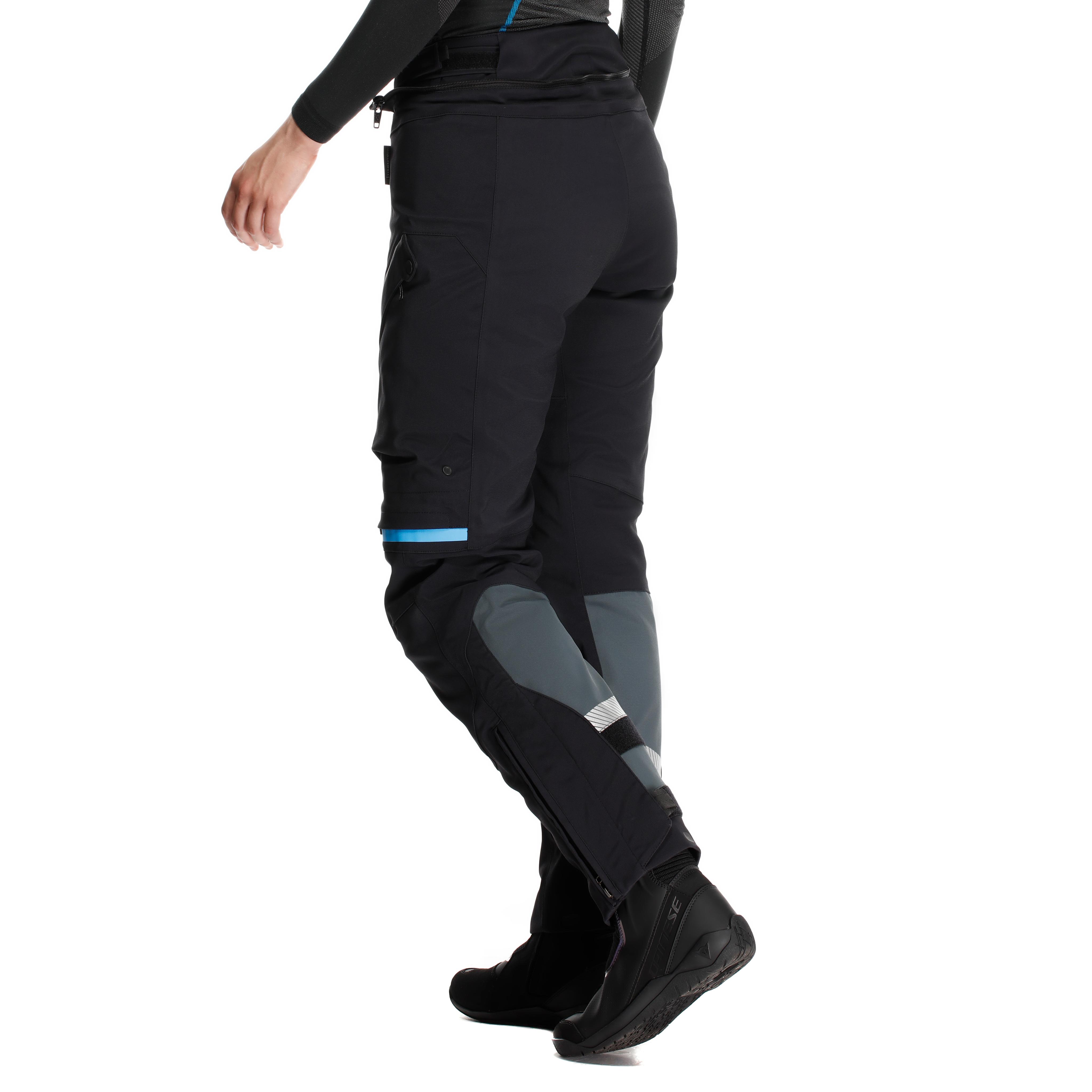 MANGEN ABS&Oslash;LUTESHELL&trade; PRO - WOMEN'S TOURING MOTORCYCLE PANTS - EBONY/BLACK - 5