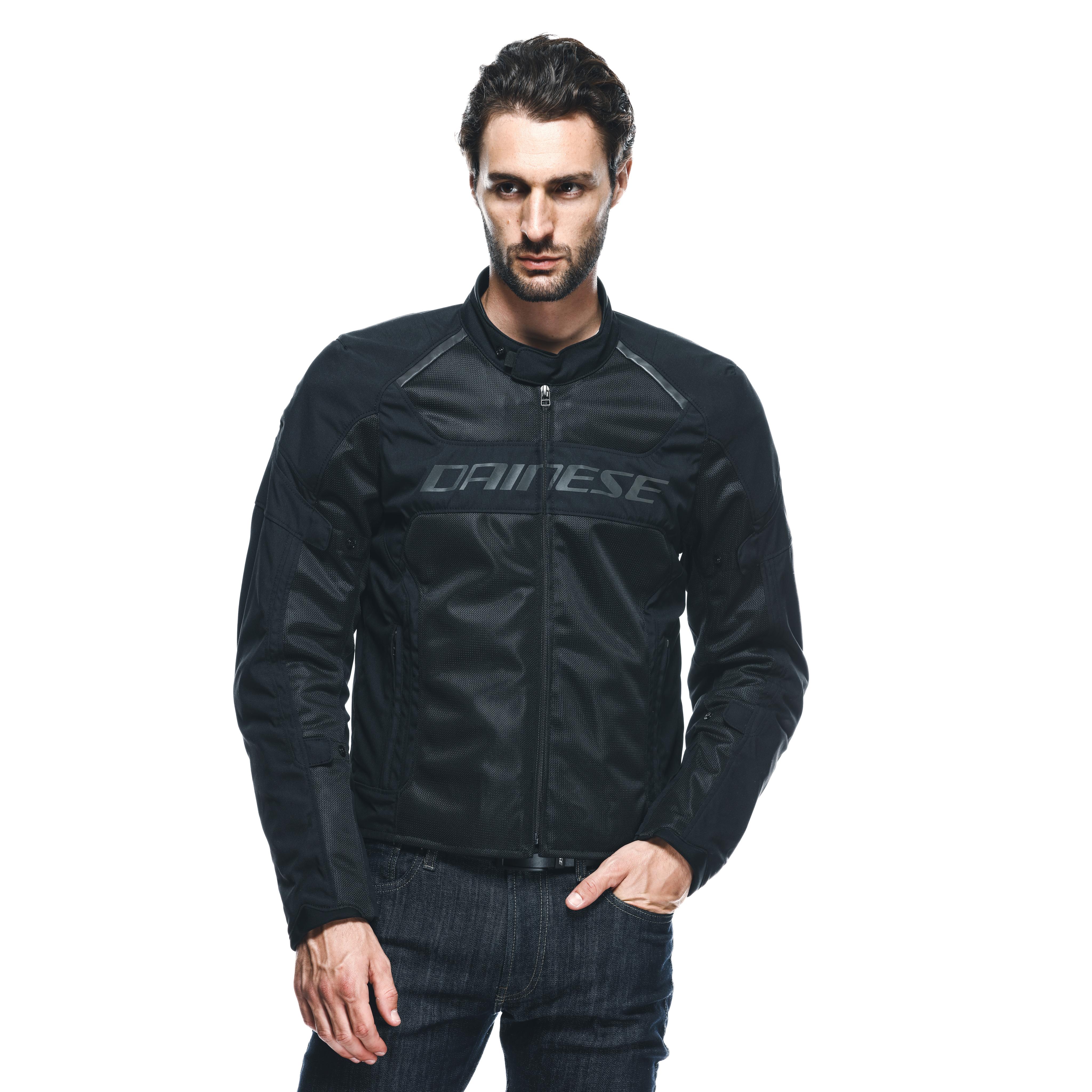 AIR FRAME 3 TEX - GIACCA MOTO ESTIVA IN TESSUTO UOMO - BLACK/BLACK/BLACK - 5