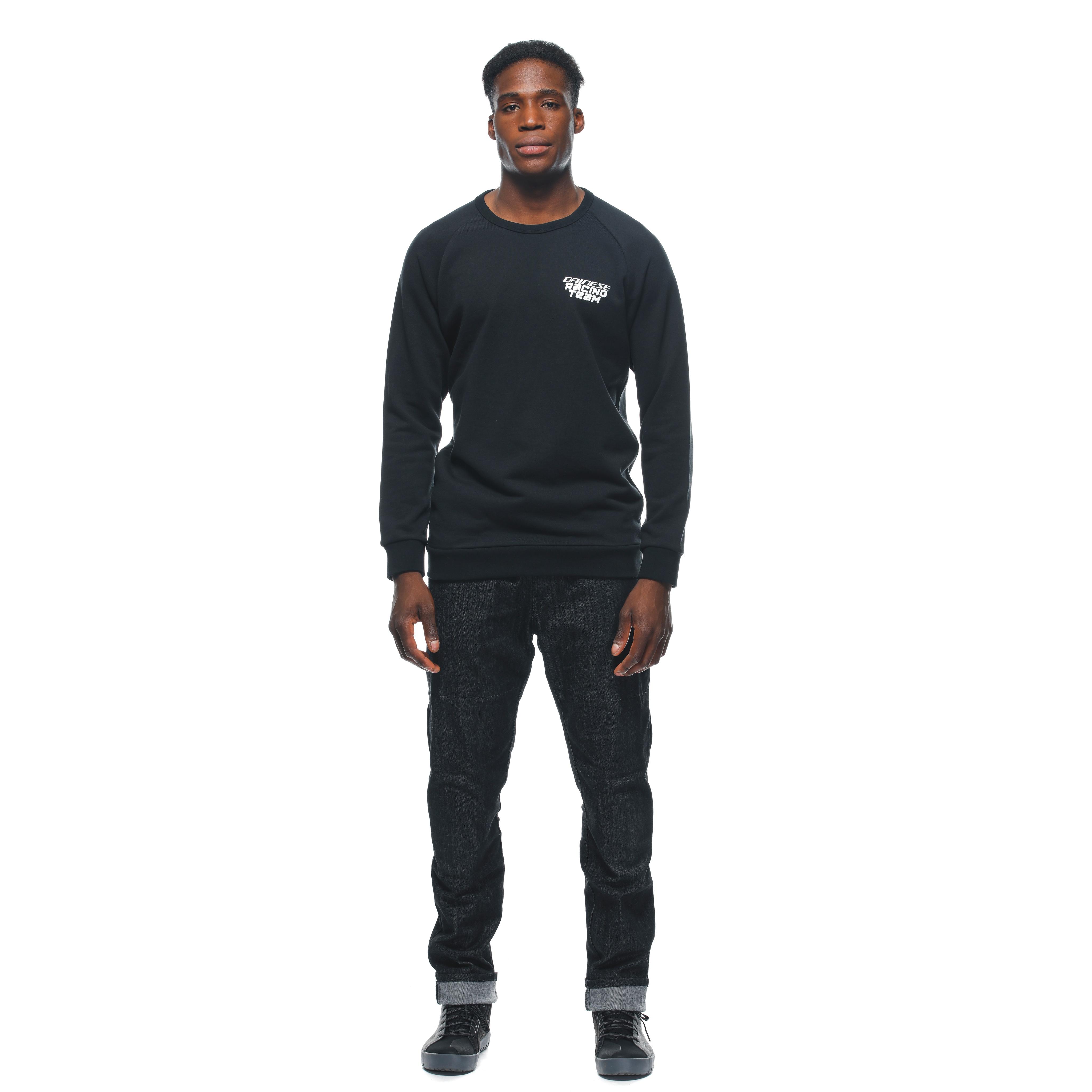 RACING LITE - MEN'S HOODIE - BLACK/WHITE - 3
