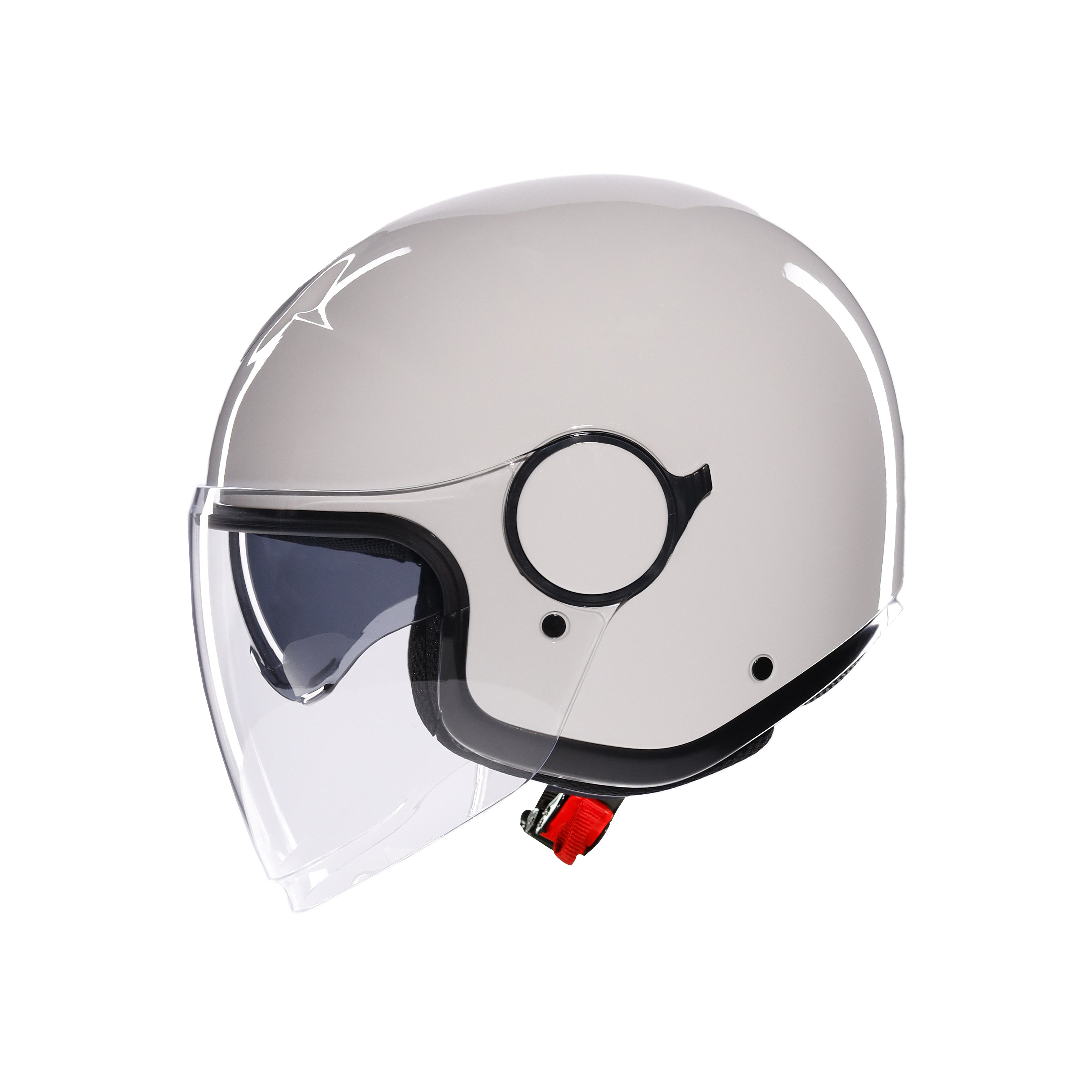 ETERES MONO MATERIA WHITE - CASQUE MOTO JET E2206 -  - 4