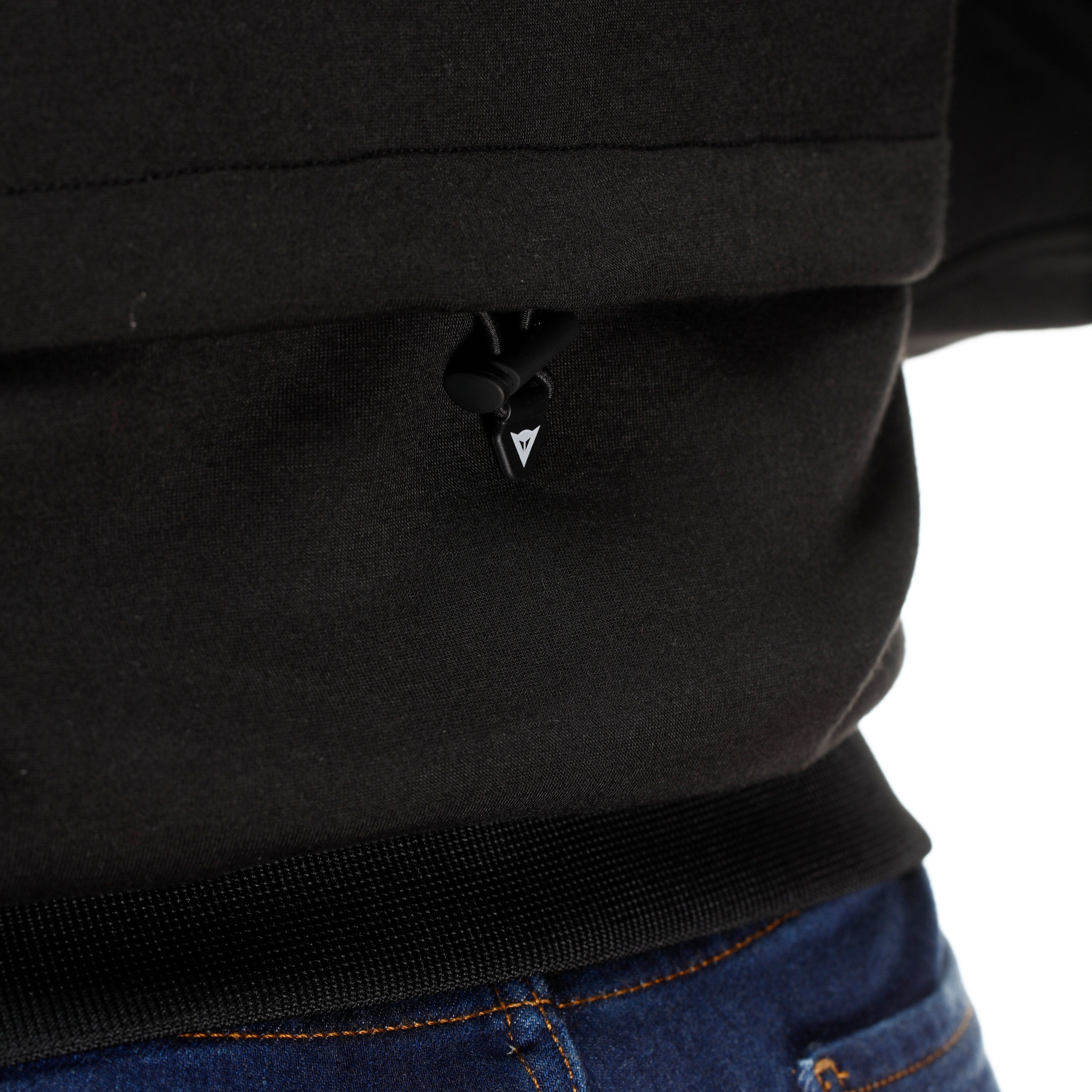 DAEMON-X - FELPA DA MOTO CON PROTEZIONI DONNA - BLACK - 12