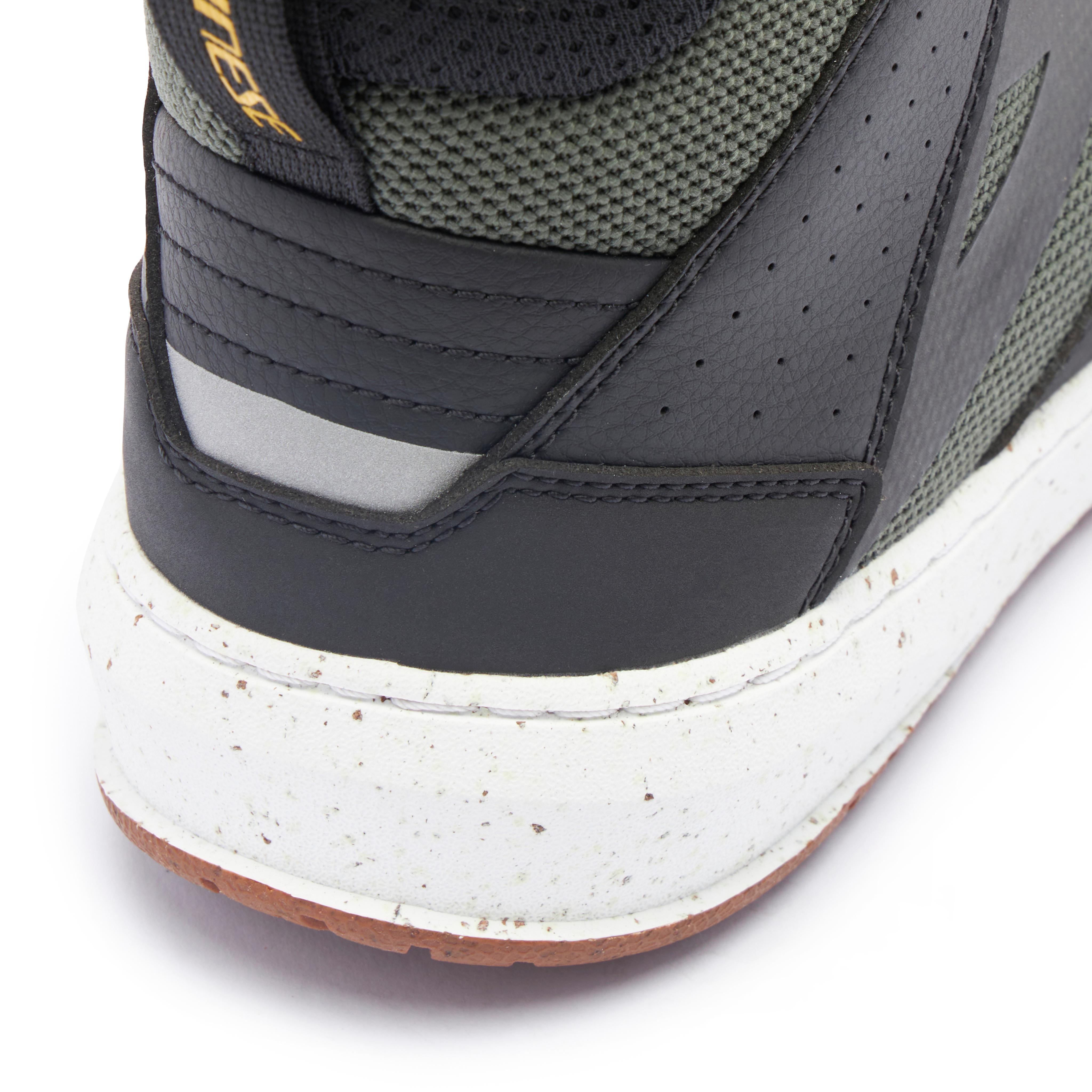 SUBURB AIR SHOES - BLACK/WHITE/ARMY GREEN - 9