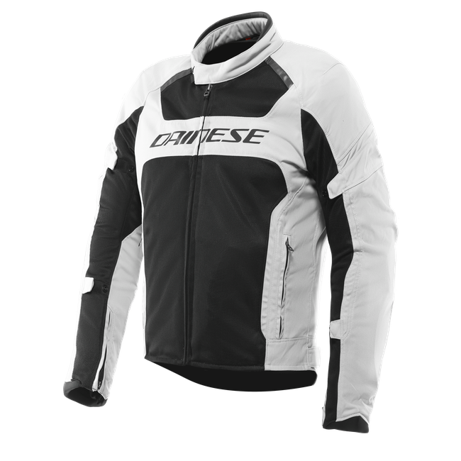 Dainese Men's Light Gray/Light Gray/Black - Air Frame 3 Tex - Textile - 64