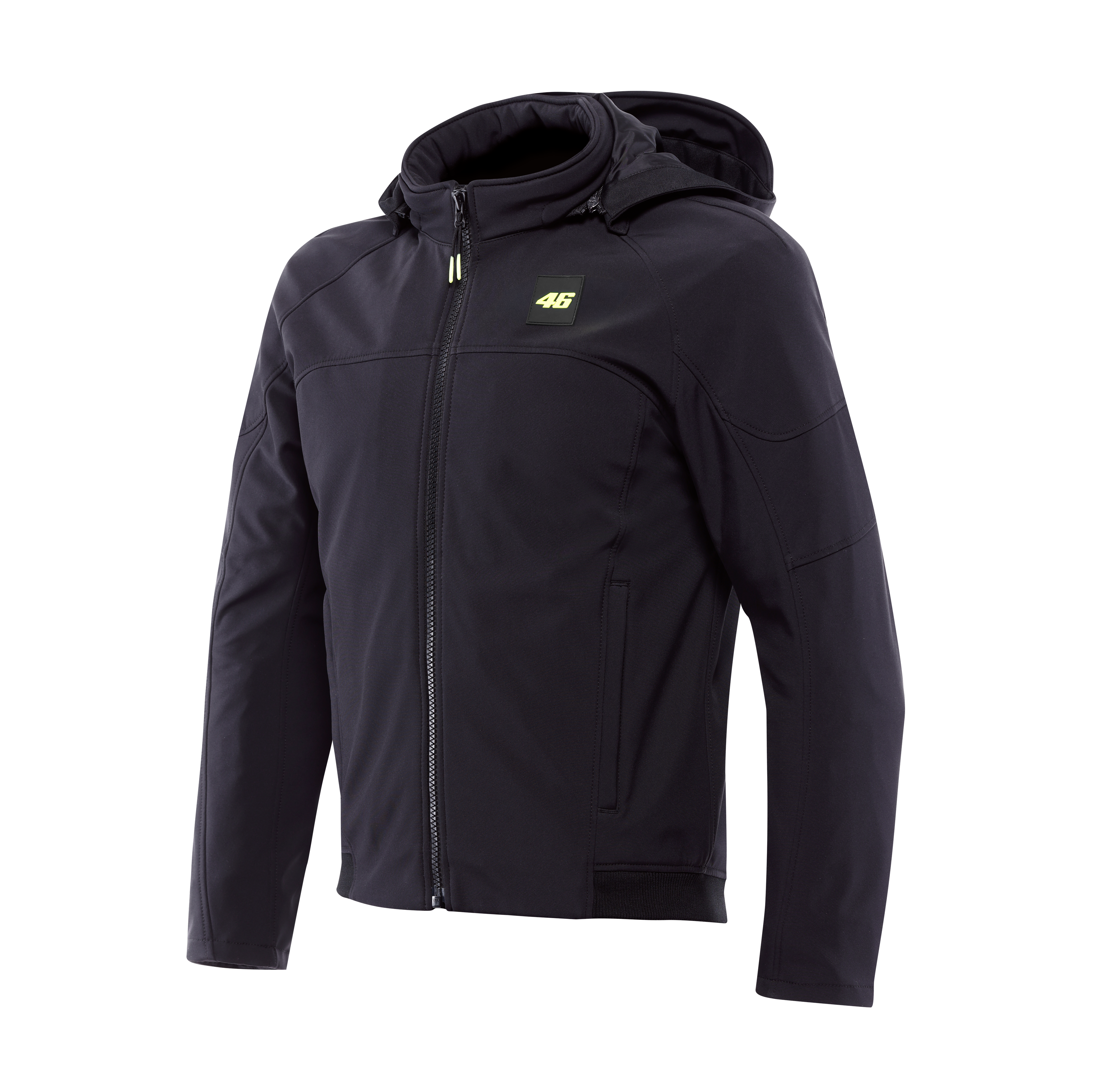 IGNITE 2 TEX VR46 - MOTORRADJACKE AUS TEXTIL HERREN - BLACK/YELLOW-FLUO - 1