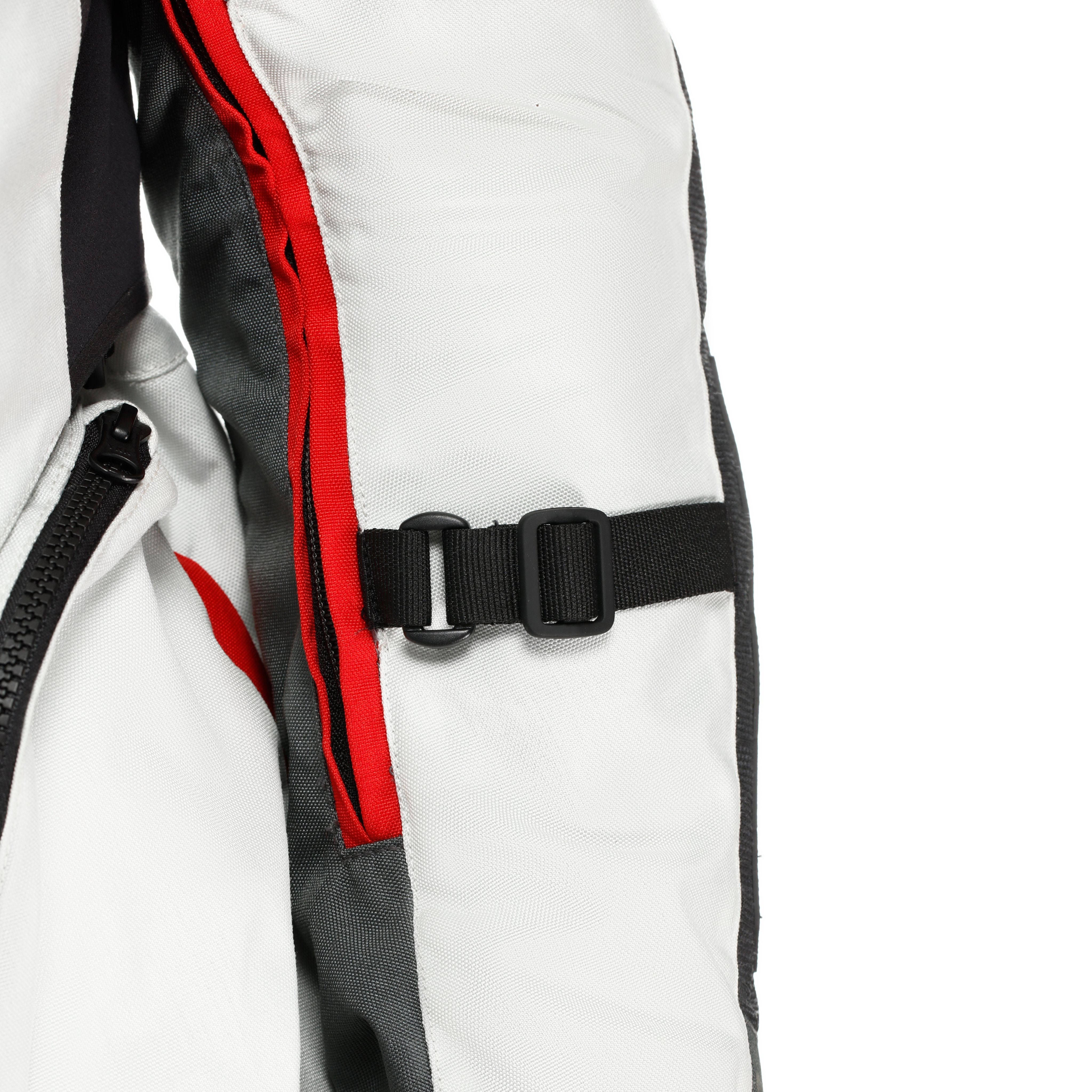 SUPER ADVENTURE ABS&Oslash;LUTESHELL&trade; - MEN MOTORCYCLE OFF-ROAD JACKET - GLACIER-GREY/IRON-GATE/RED - 9