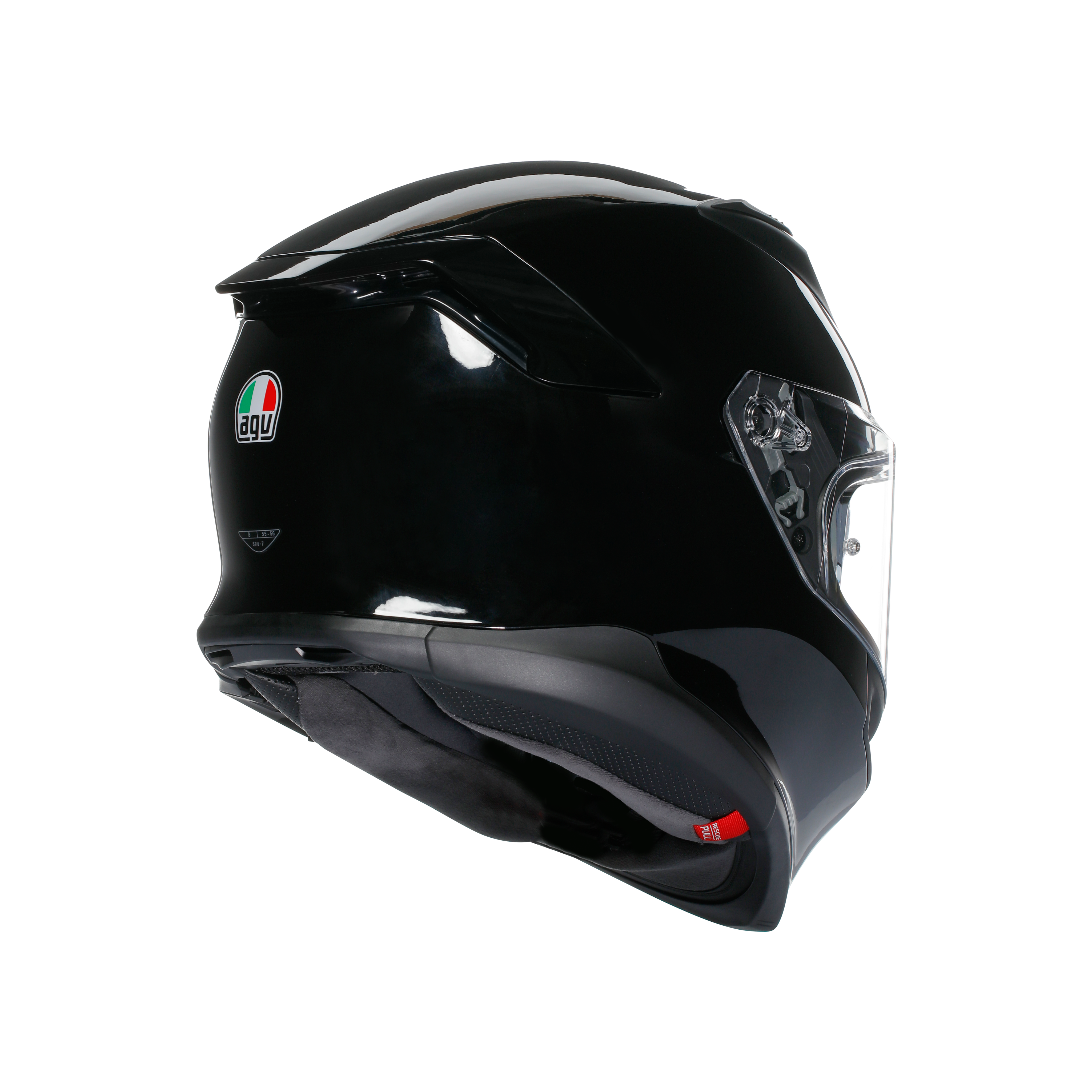K7 MPLK MONO BLACK - CASQUE MOTO INT&Eacute;GRAL E2206 -  - 6