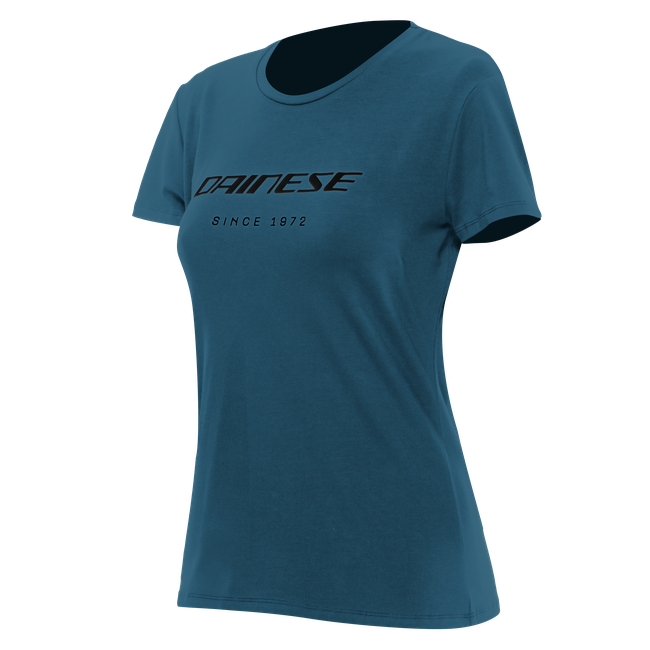 Dainese Women's Transformative Teal - Essence Wordmark - Crewneck T - Xs