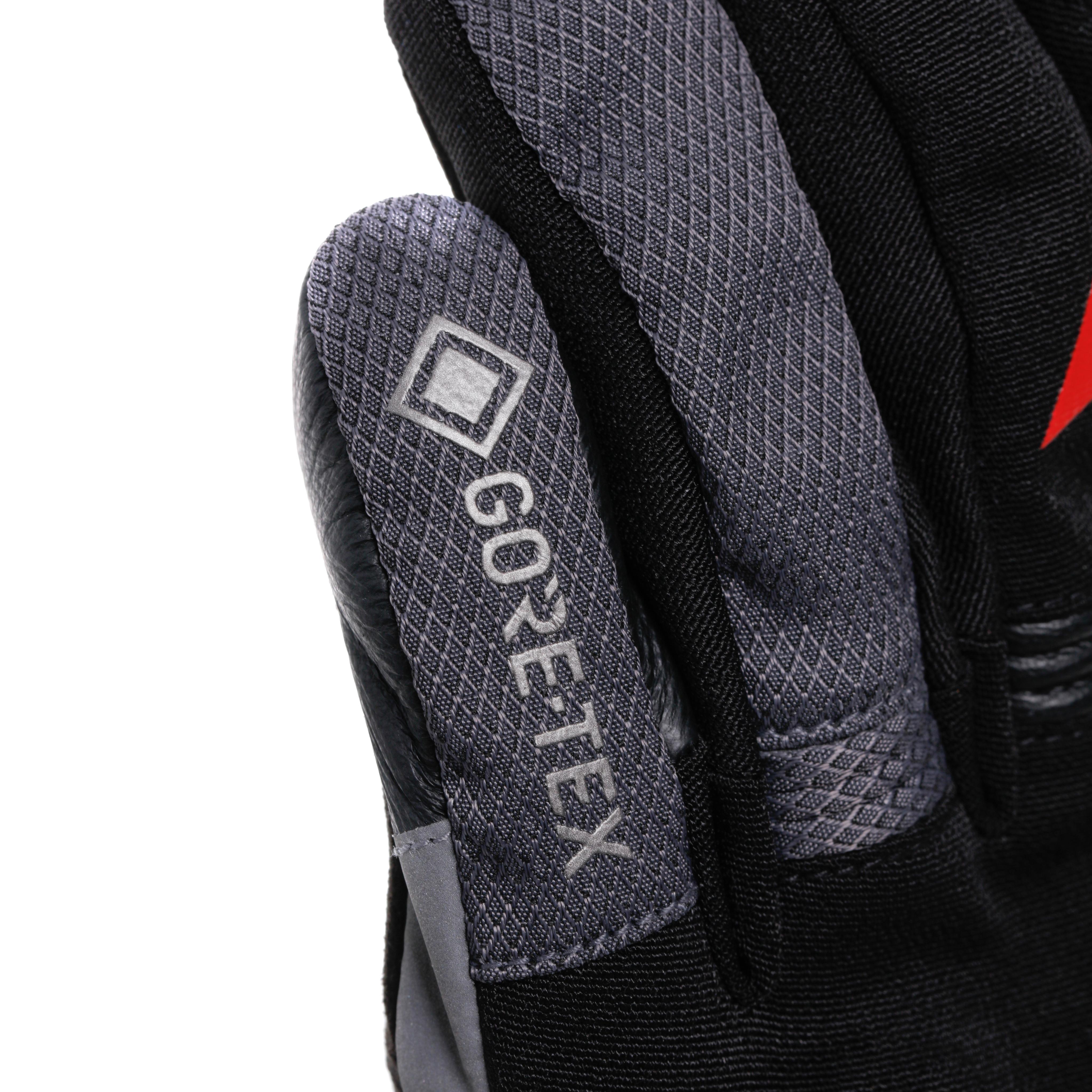 TEYDE GORE-TEX&reg; - WATERPROOF MOTORCYCLE GLOVES - BLACK/IRON-GATE - 7
