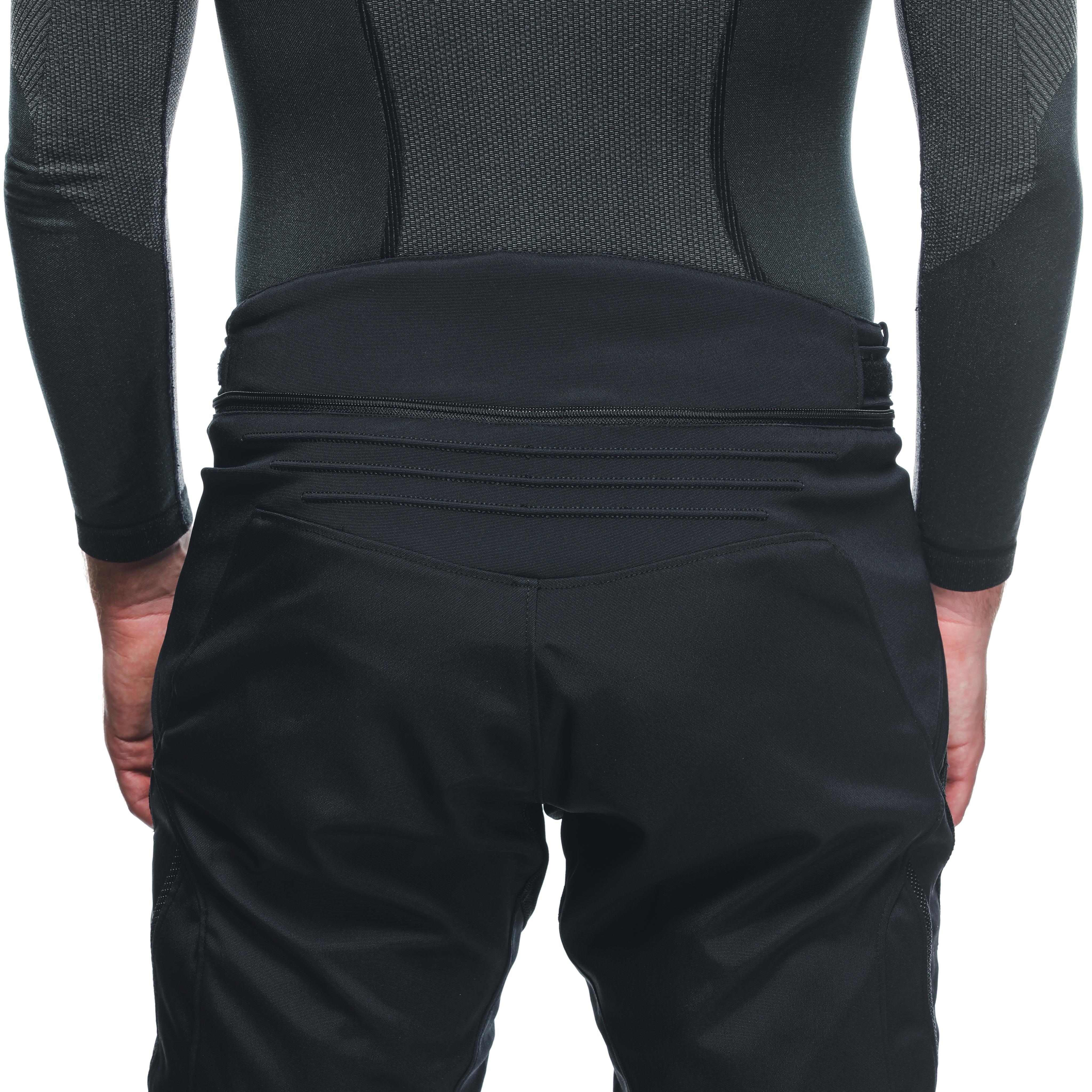 DRAKE 2 AIR ABS&Oslash;LUTESHELL - MEN'S WATERPROOF MOTORCYCLE SUMMER PANTS - BLACK/BLACK - 7