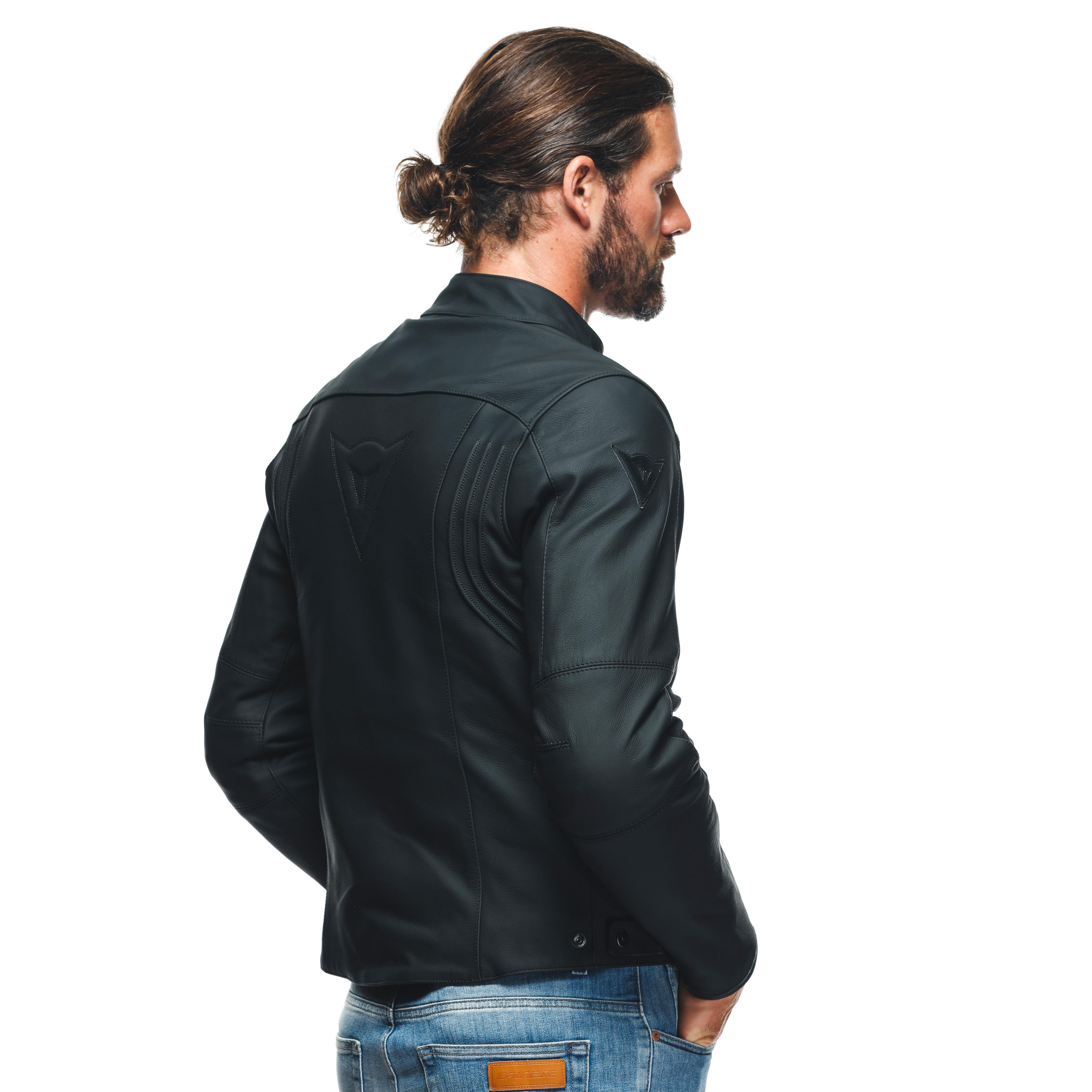【週末限定値下げ】ダイネーゼ DAINESE RAZON2 RAZON 2 - MEN'S MOTORCYCLE LEATHER JACKET | BLACK | Dainese