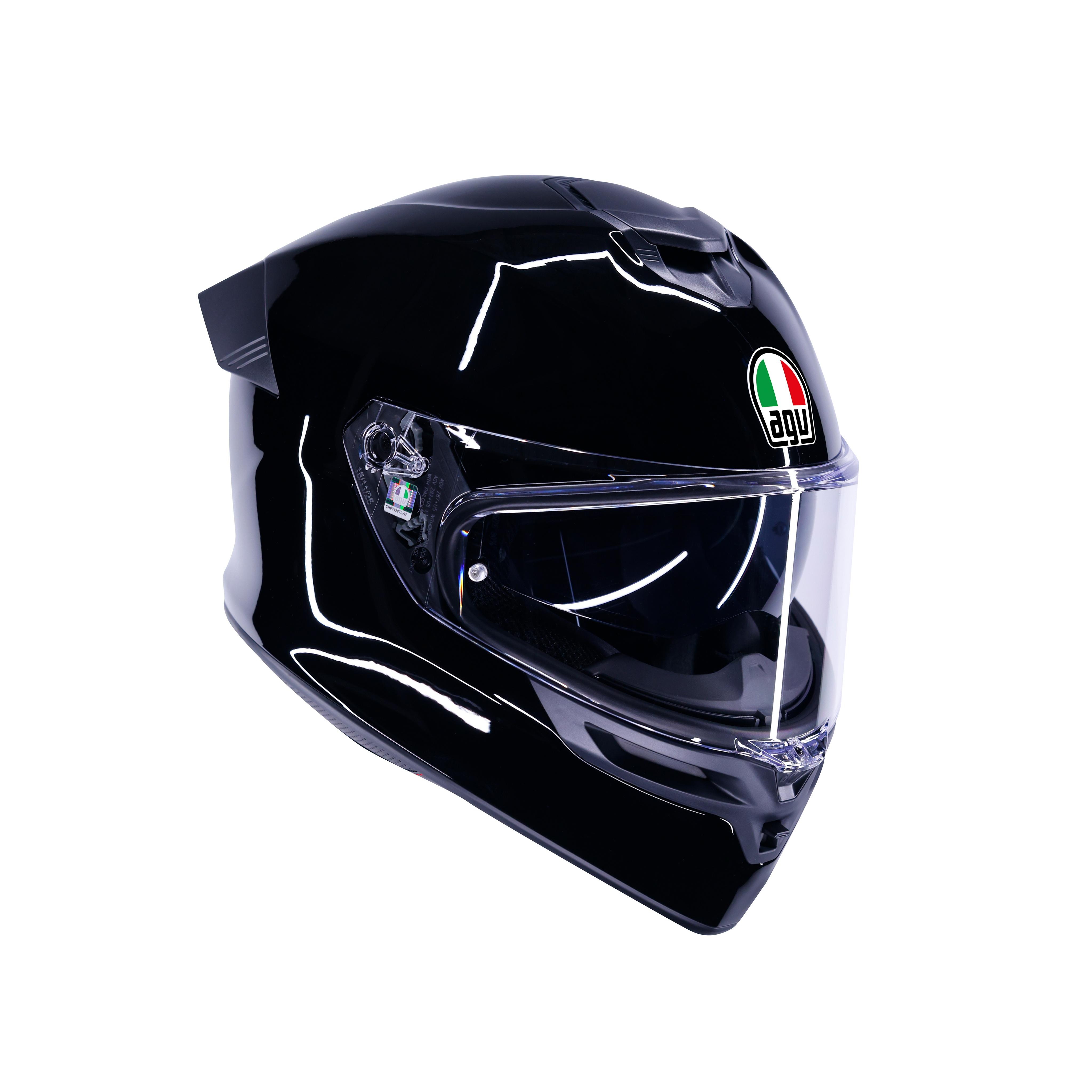 K5 MONO BLACK - FULL-FACE MOTORCYCLE HELMET E2206 -  - 6