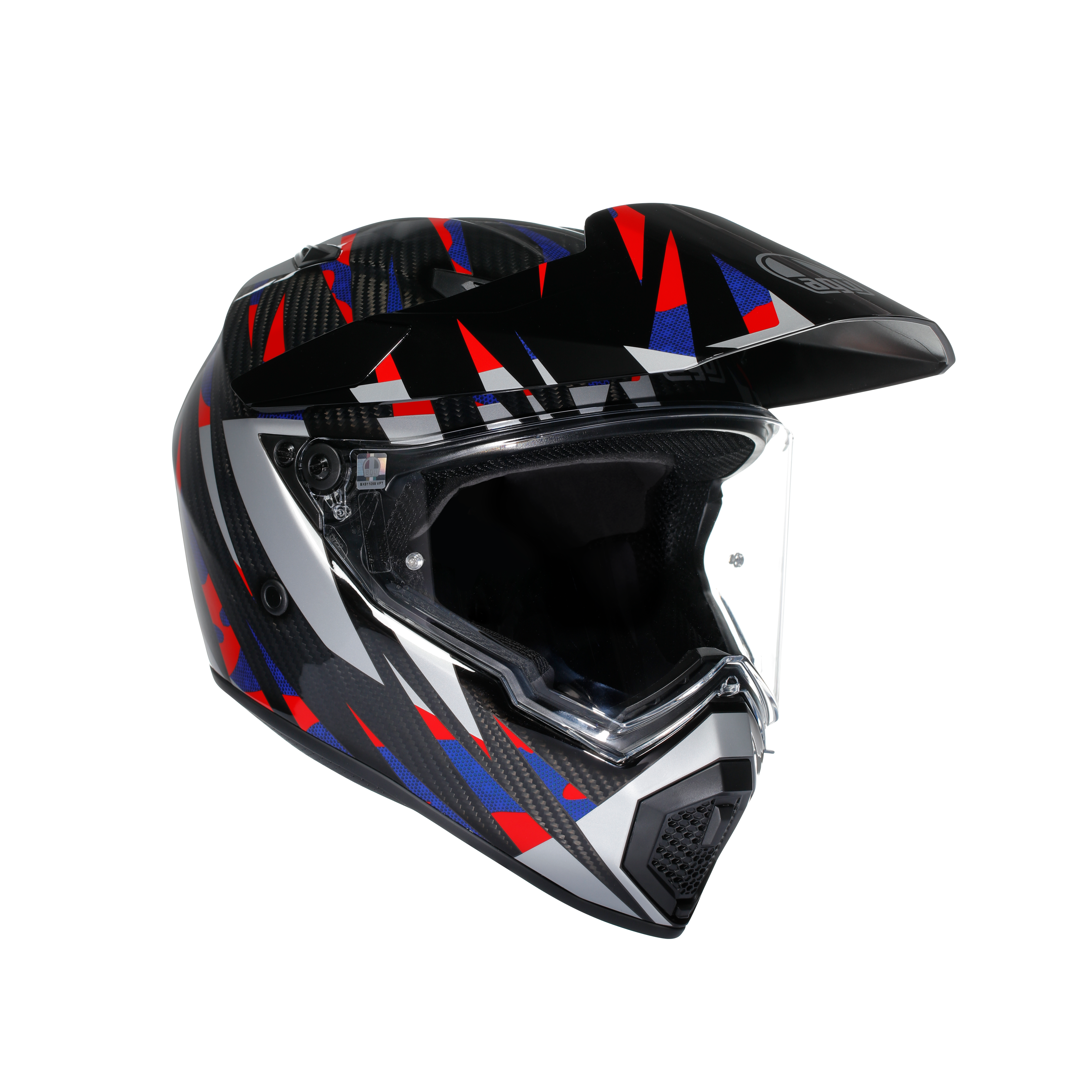 AX9 AGV E2206 MPLK - STEPPA CARBON/RED/BLUE -  - 1