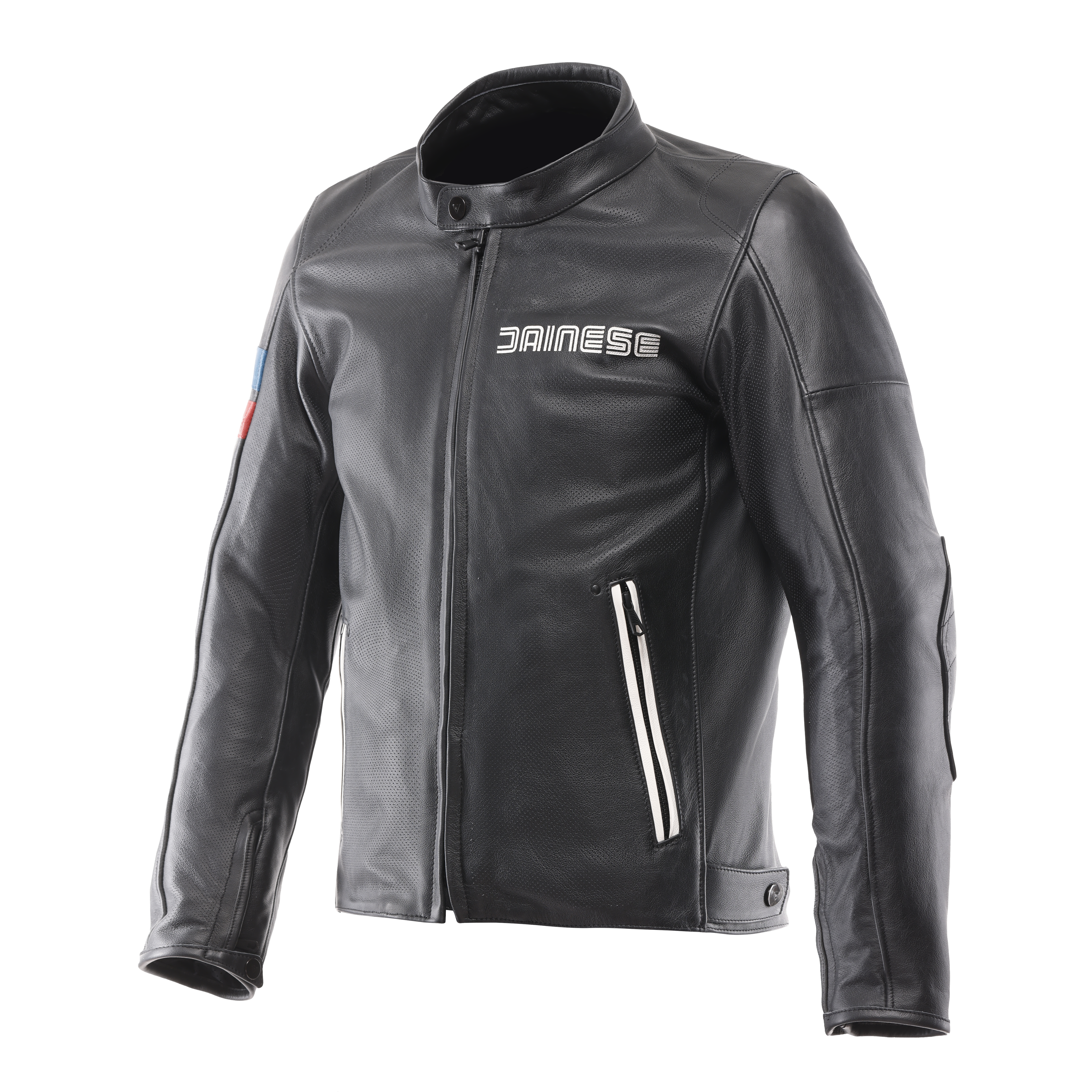LEGGENDA - PERFORIERTE LEDER-MOTORRADJACKE HERREN - BLACK - 1