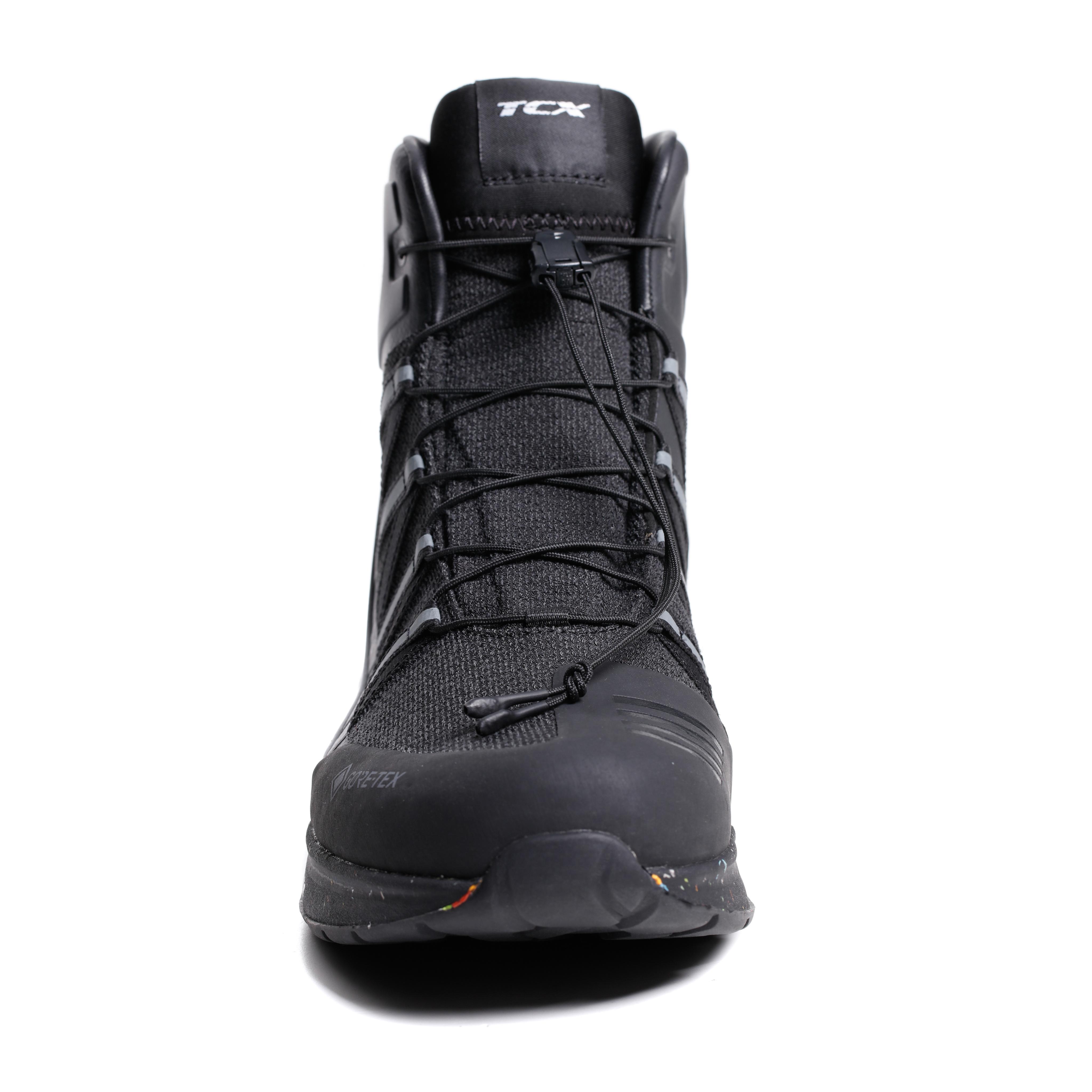 SPEEDTREK GORE-TEX® MOTORCYCLE SHOES MEN - BLACK | BLACK/BLACK