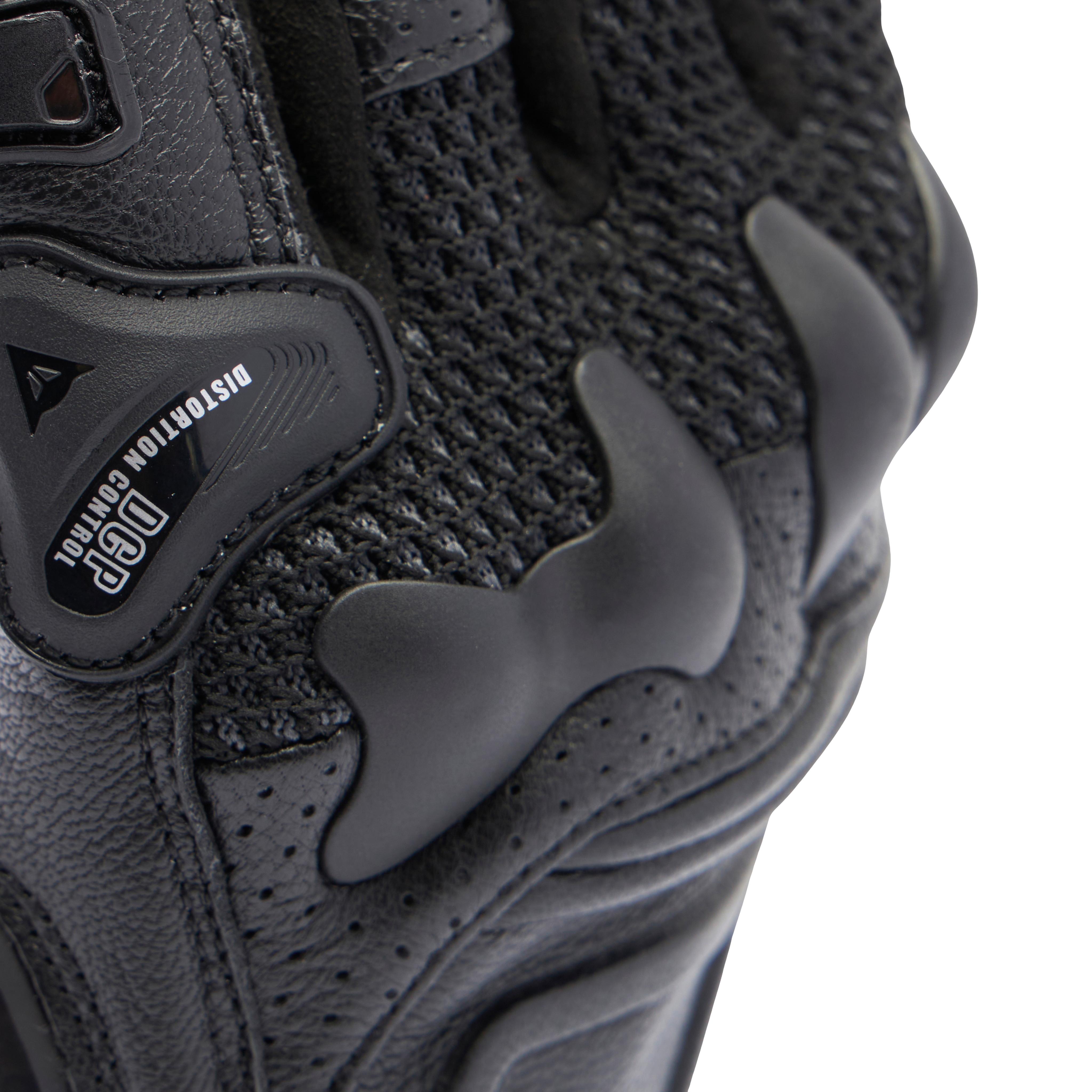 X-RIDE 2 ERGO-TEK GLOVES - BLACK/BLACK - 8