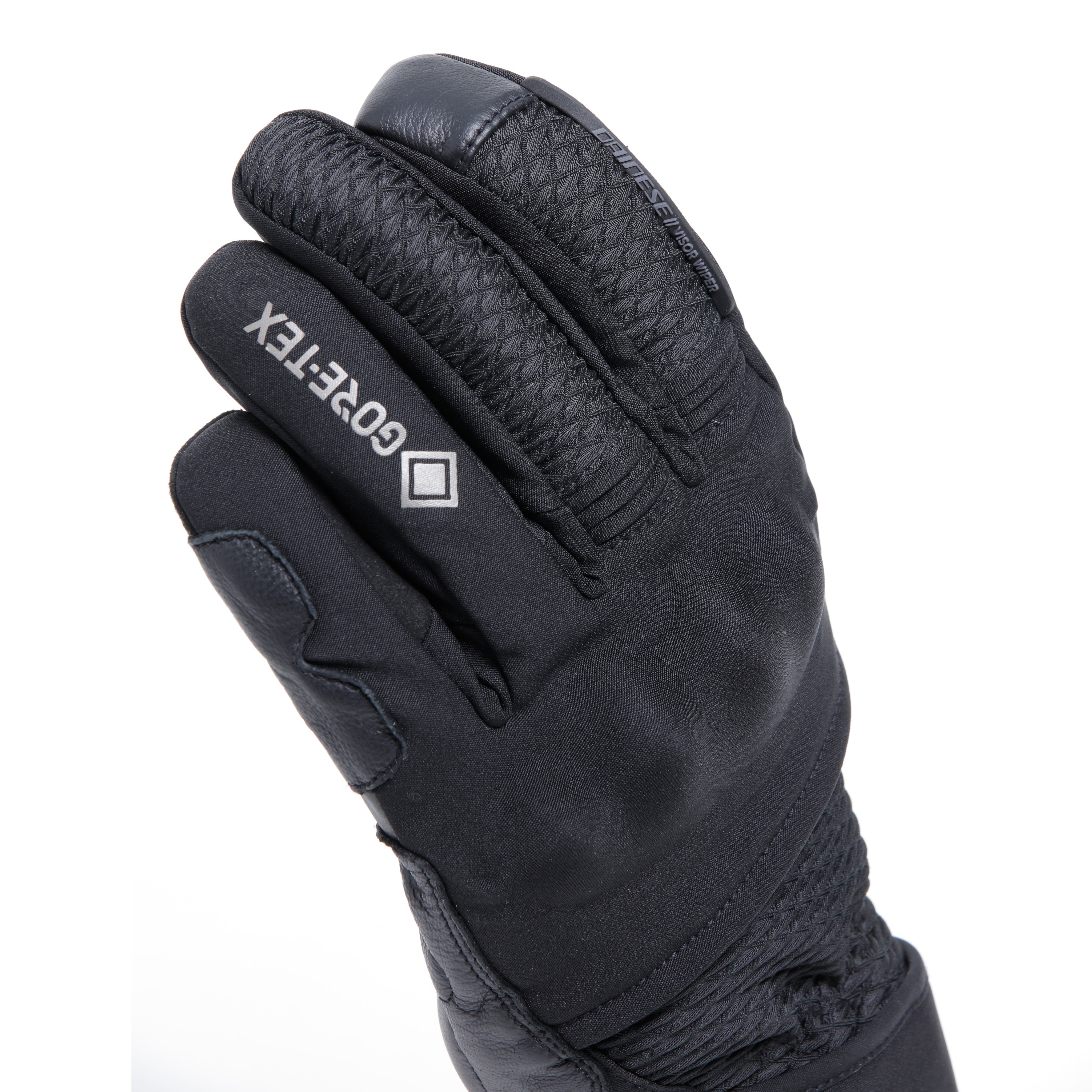 LIVIGNO GORE-TEX&reg; - MEN'S WATERPROOF MOTORCYCLE GLOVES - BLACK - 7