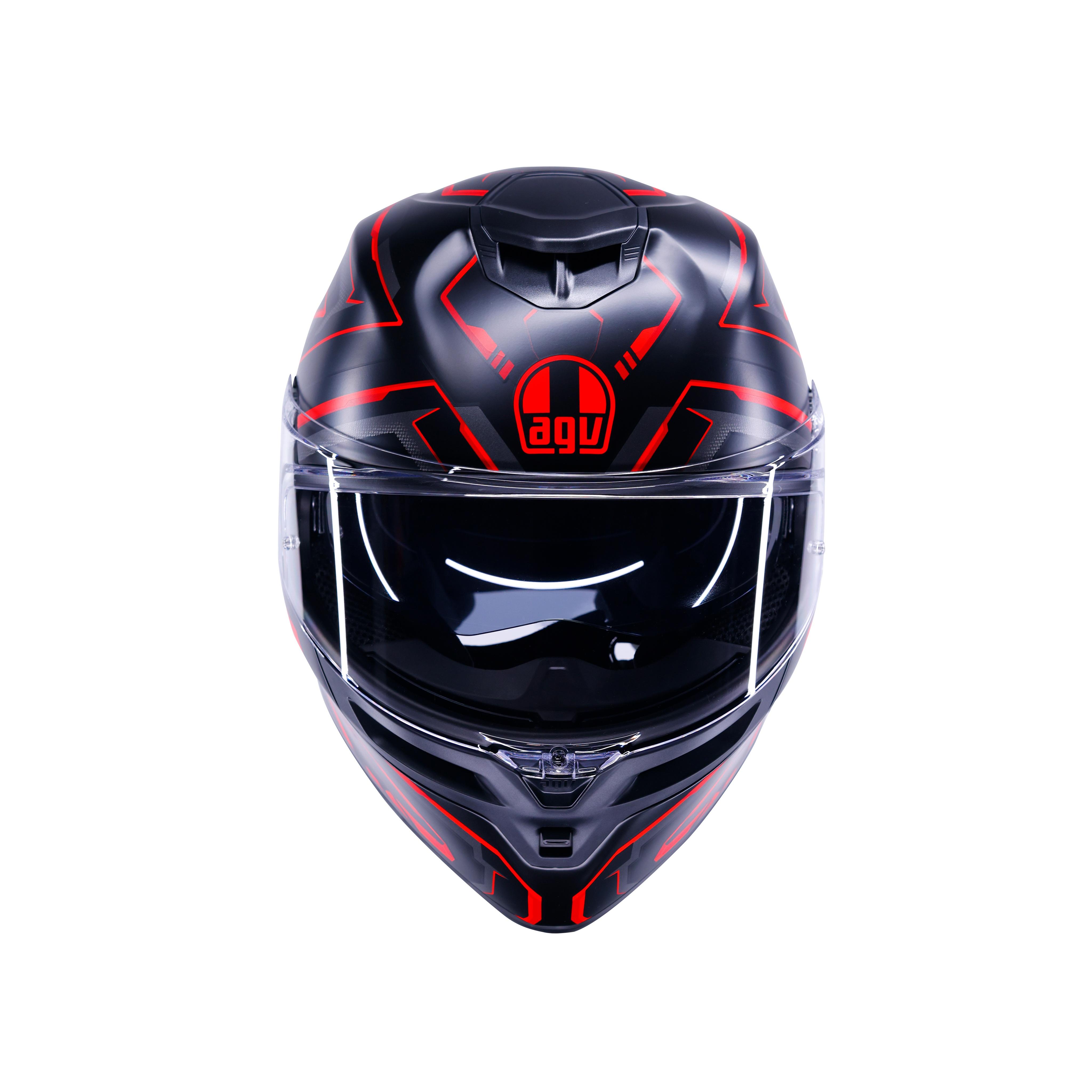 K5 ASTRALIX MATT BLACK/RED - FULL-FACE MOTORCYCLE HELMET E2206 -  - 7