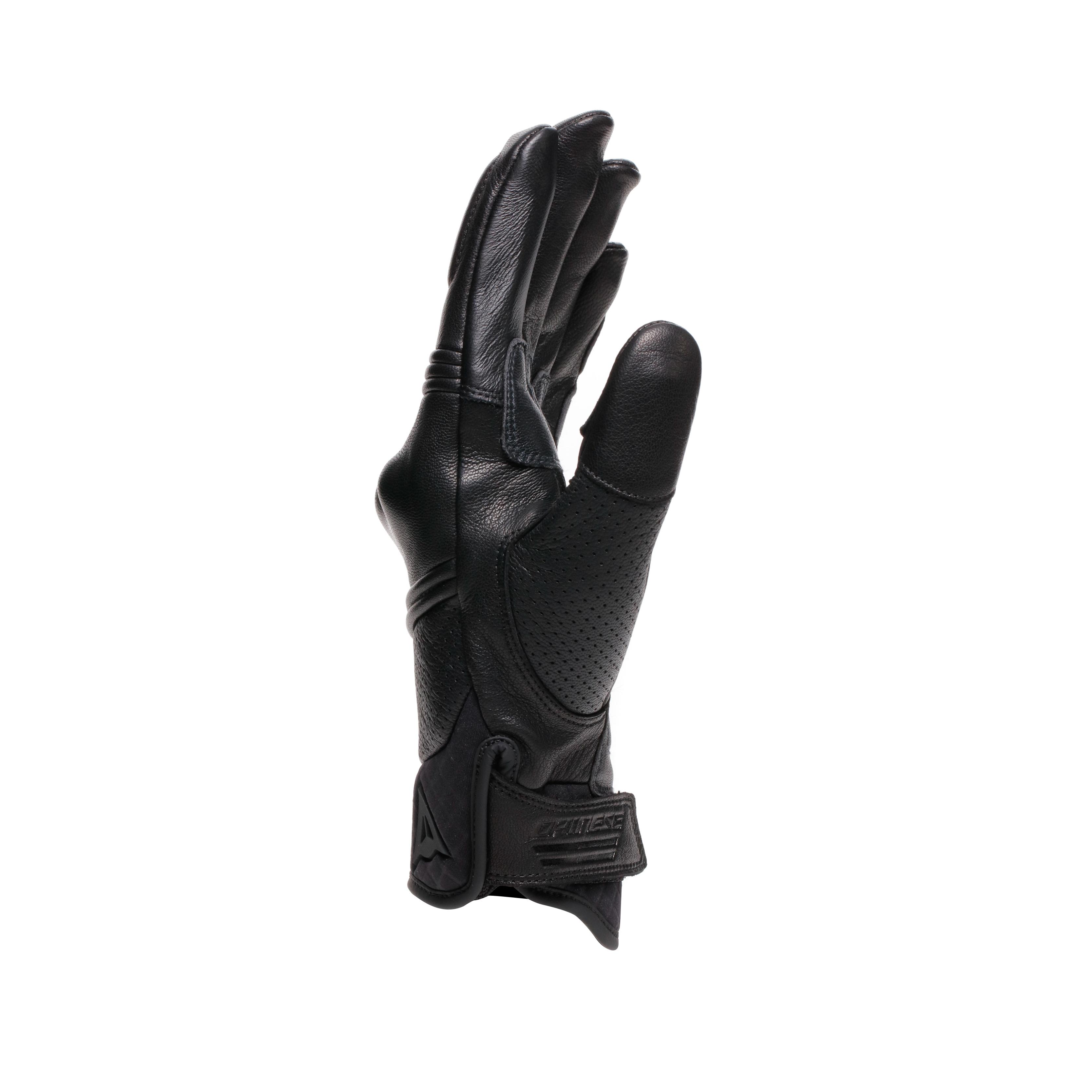 FOLGOR - SOMMER-MOTRRADHANDSCHUHE AUS LEDER - BLACK/BLACK - 2