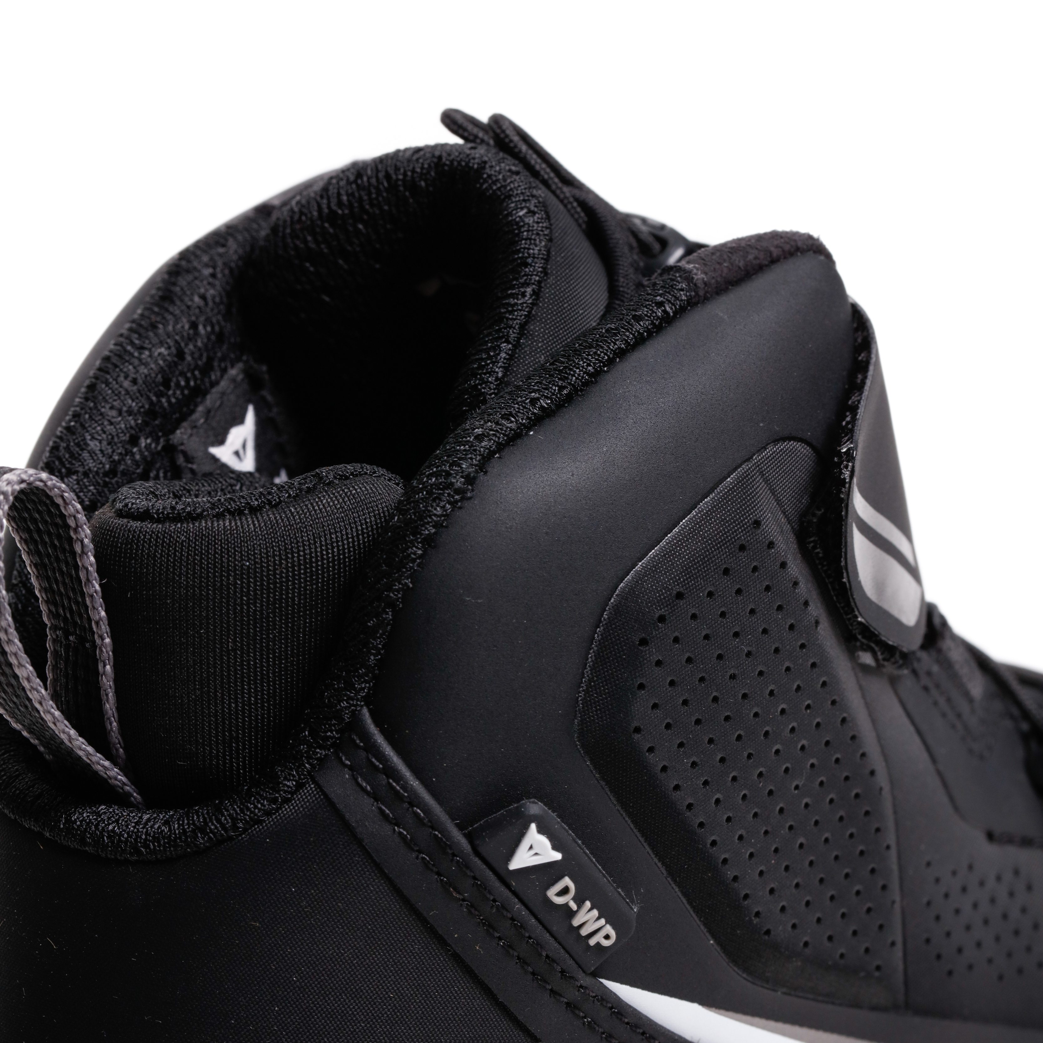 HERIAN D-WP - DAMES WATERDICHTE MOTORFIETSSCHOENEN - BLACK/WHITE - 9