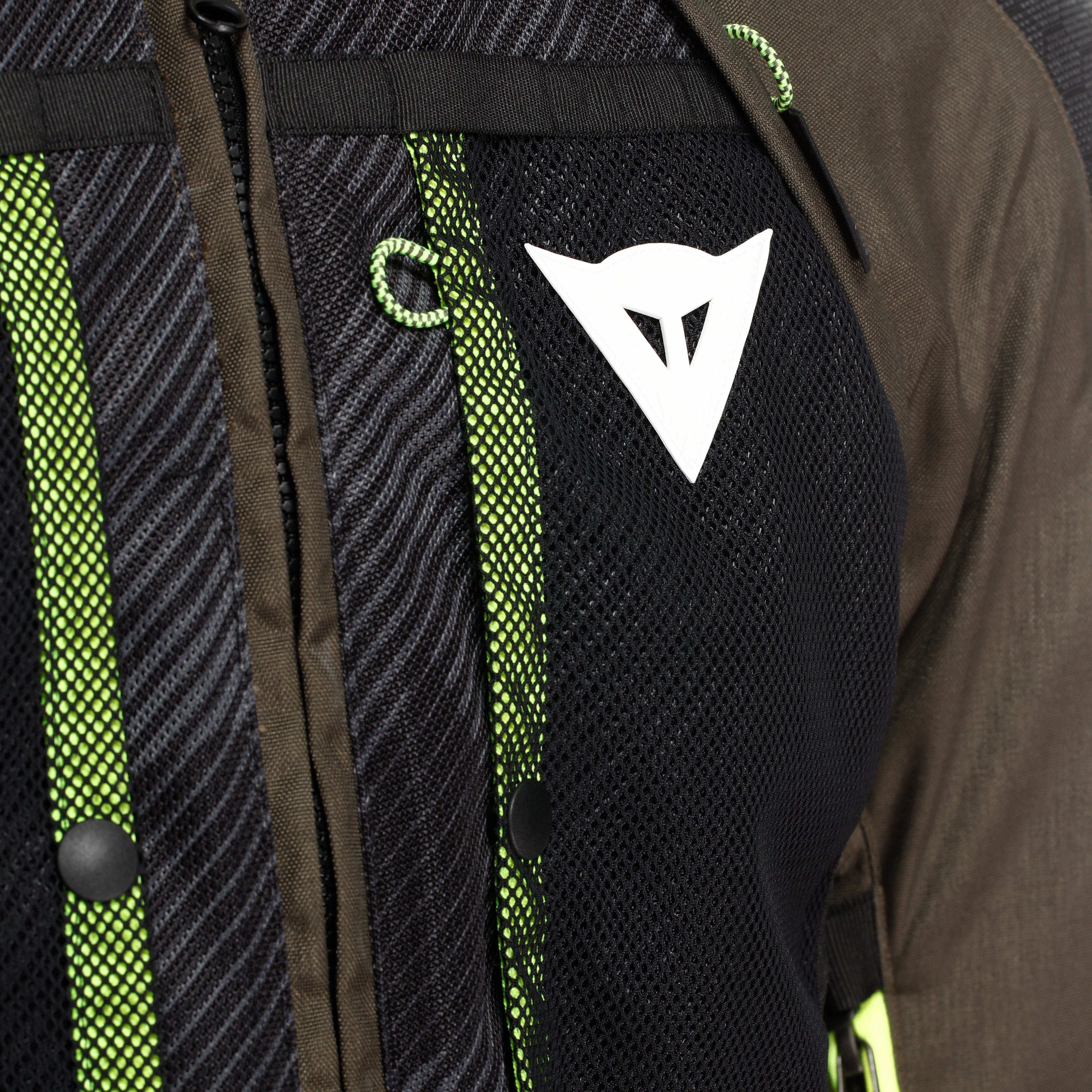 SUPER ADVENTURE ABS&Oslash;LUTESHELL&trade; - CHAQUETA DE MOTO OFF-ROAD HOMBRE - TARMAC/BLACK/FLUO YELLOW - 9