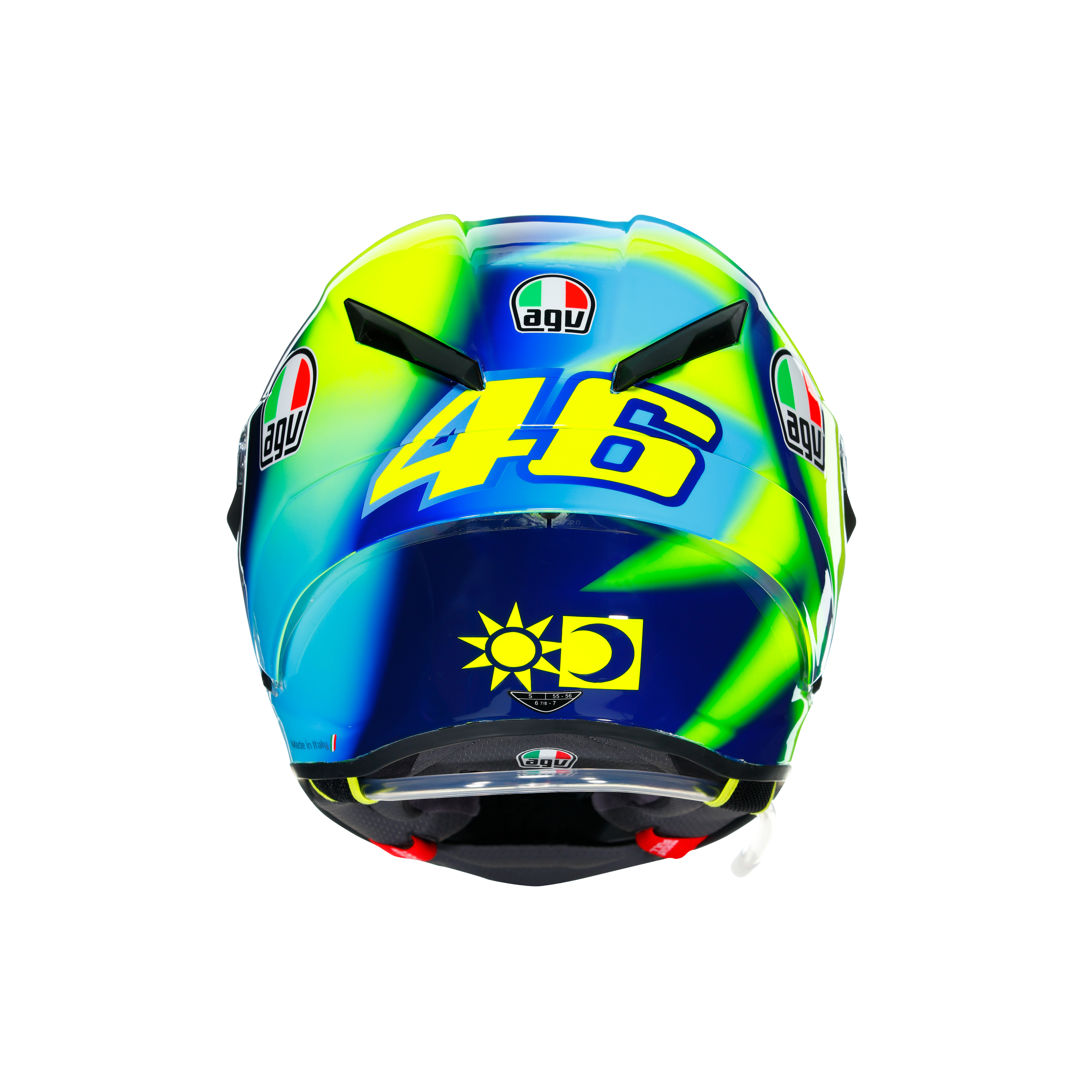 PISTA GP RR SOLELUNA 2021 - MOTORBIKE FULL FACE HELMET E2206 DOT -  - 5