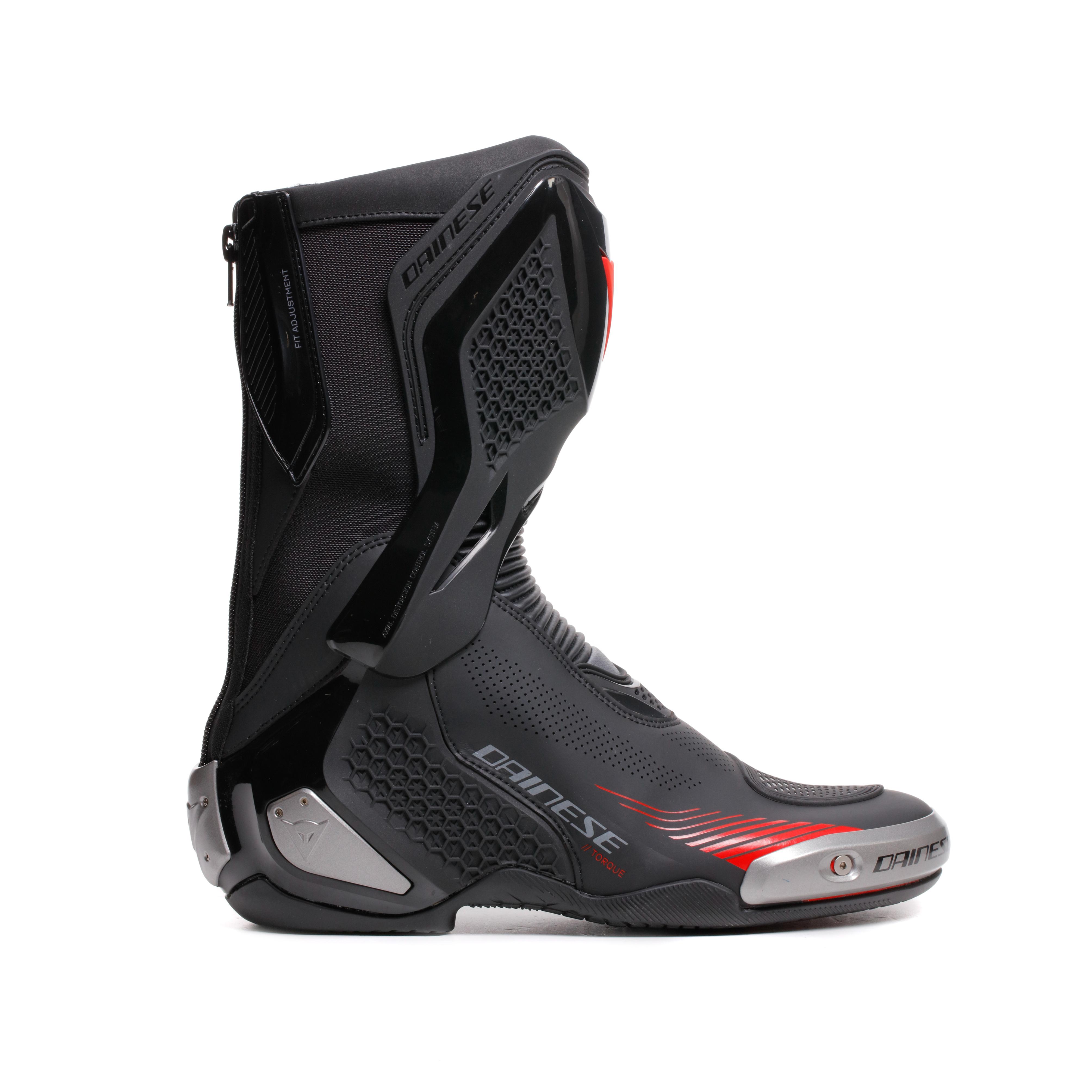 TORQUE 4 AIR - BOTTES RACING ET ROUTE ESTIVALES HOMME - BLACK/RED-LAVA - 2
