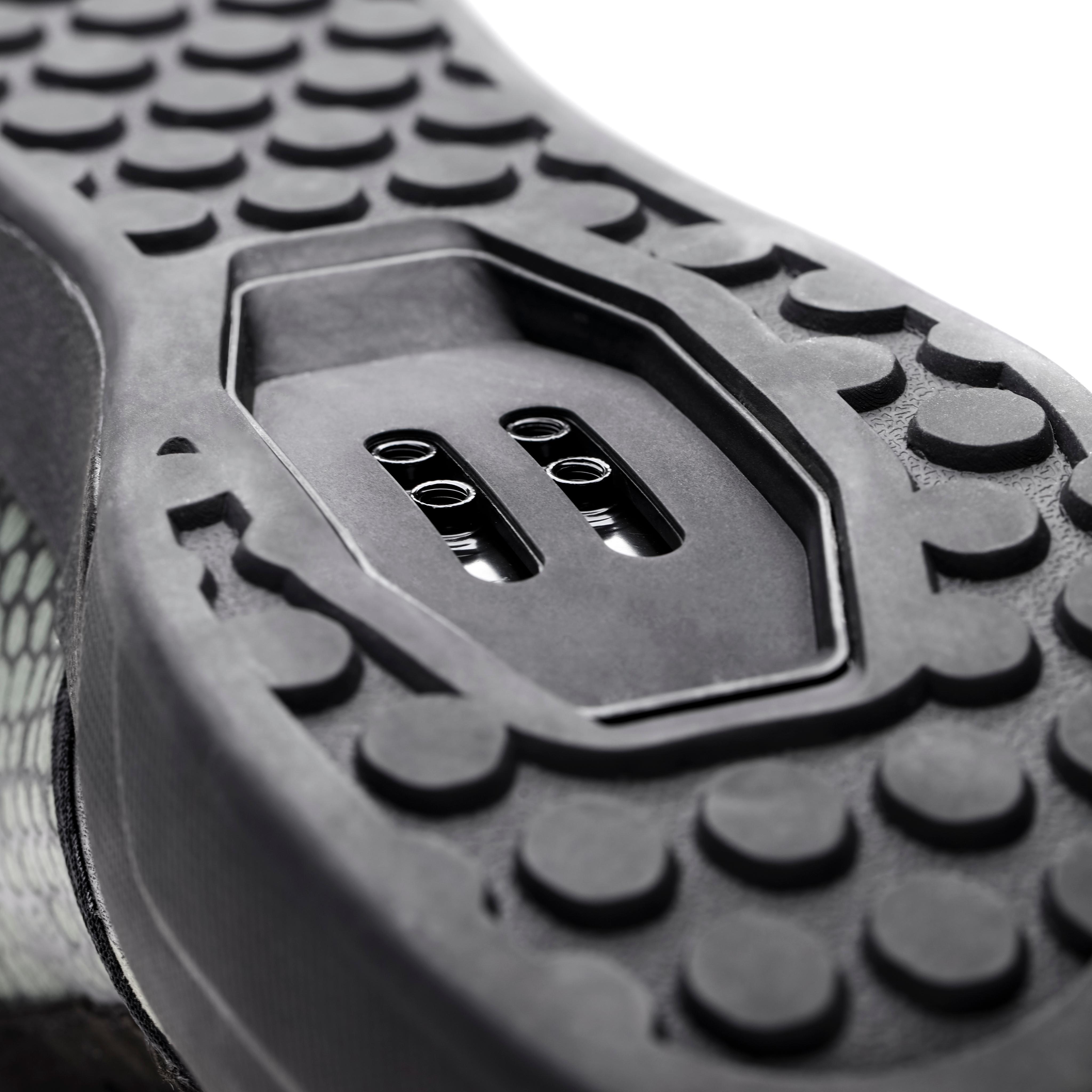 HG MATERIA - CHAUSSURES DE V&Eacute;LO - GREEN/BLACK - 12