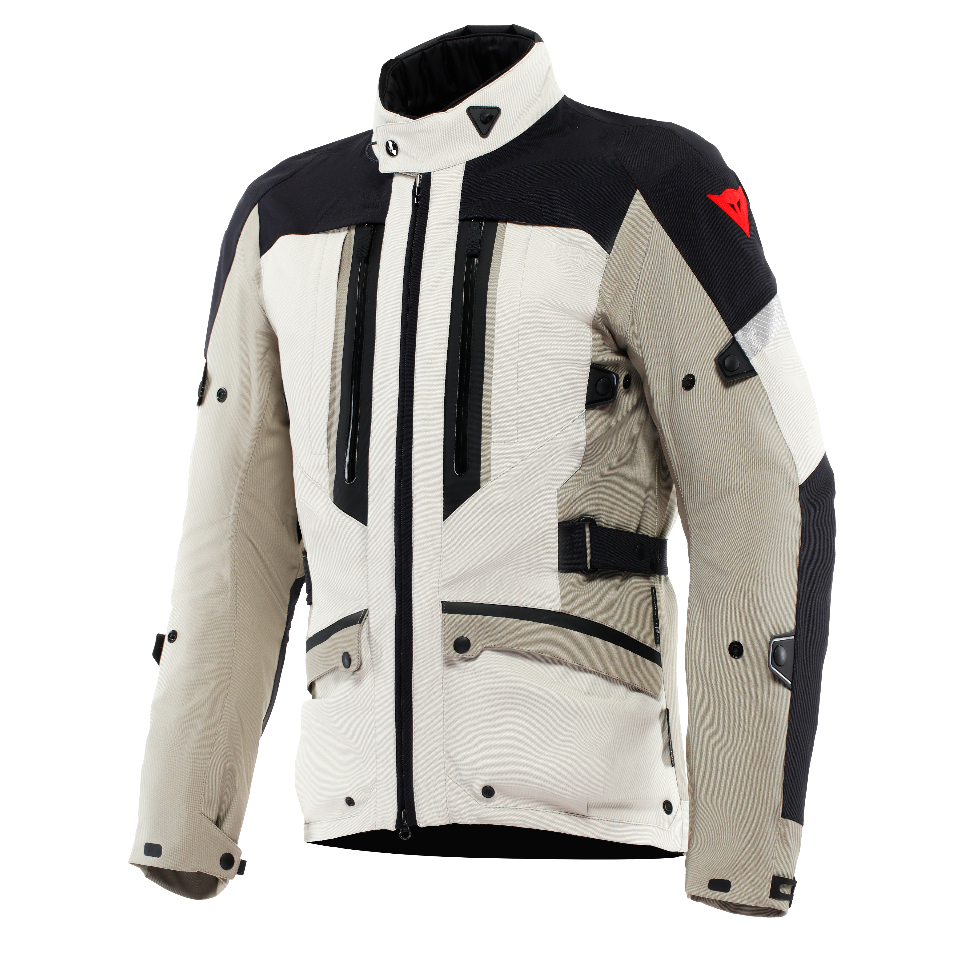 MANGEN ABS&Oslash;LUTESHELL&trade; PRO - MEN TOURING MOTORCYCLE JACKET - BLACK/TIDAL FOAM - 1
