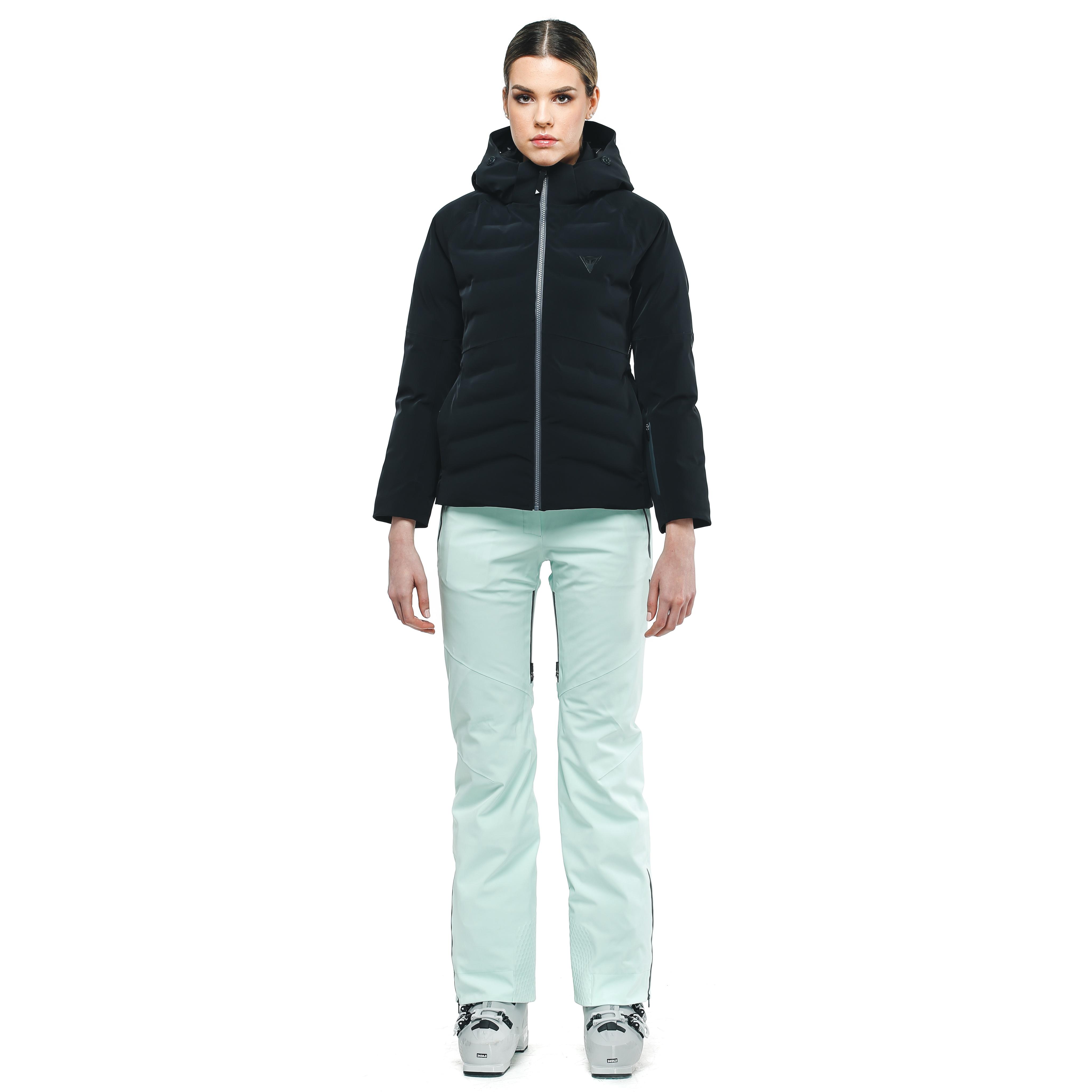 WOMEN'S WATERPROOF SKI DOWN JACKET - BLACK - 3