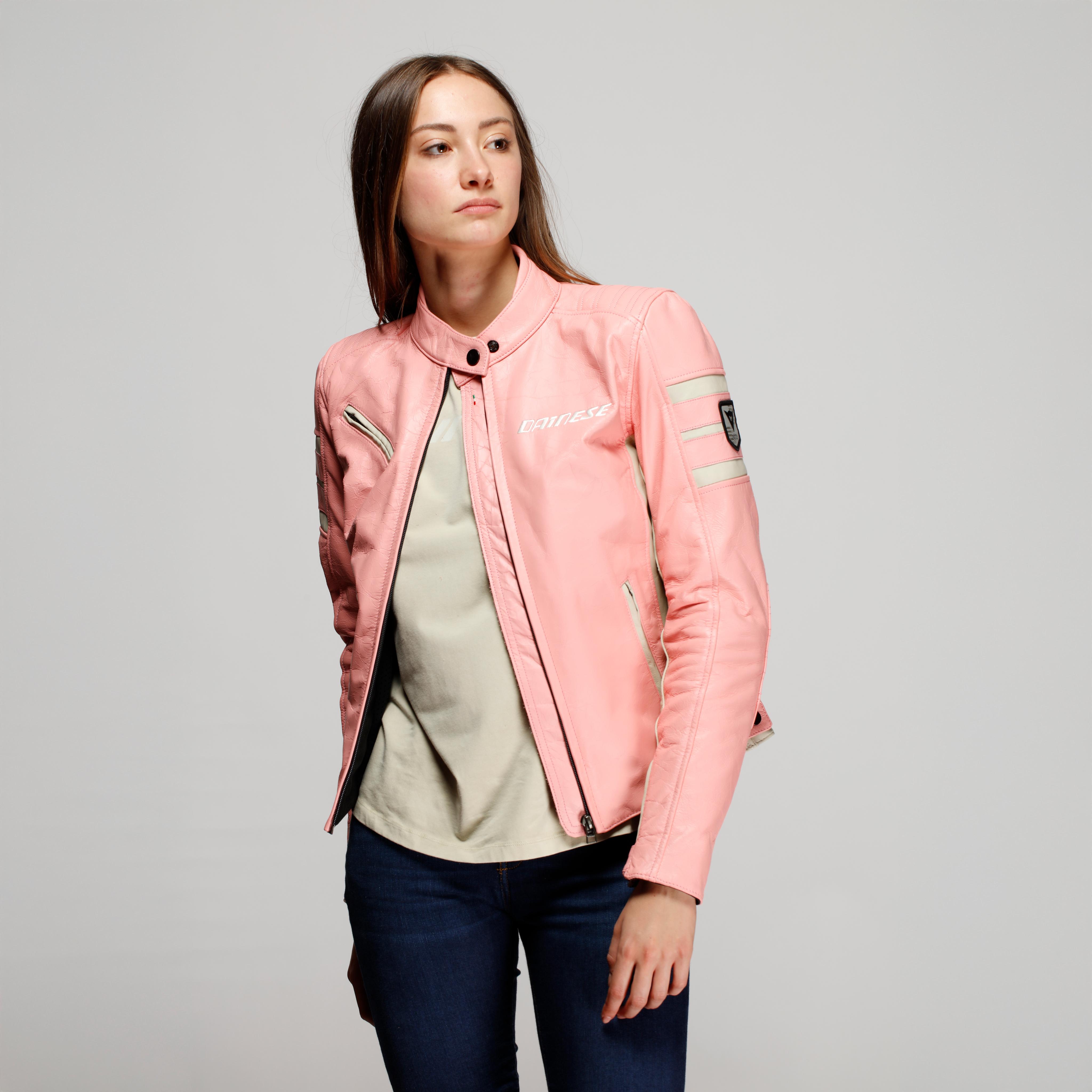 LOLA 5 - LADY LEATHER MOTORCYCLE JACKET