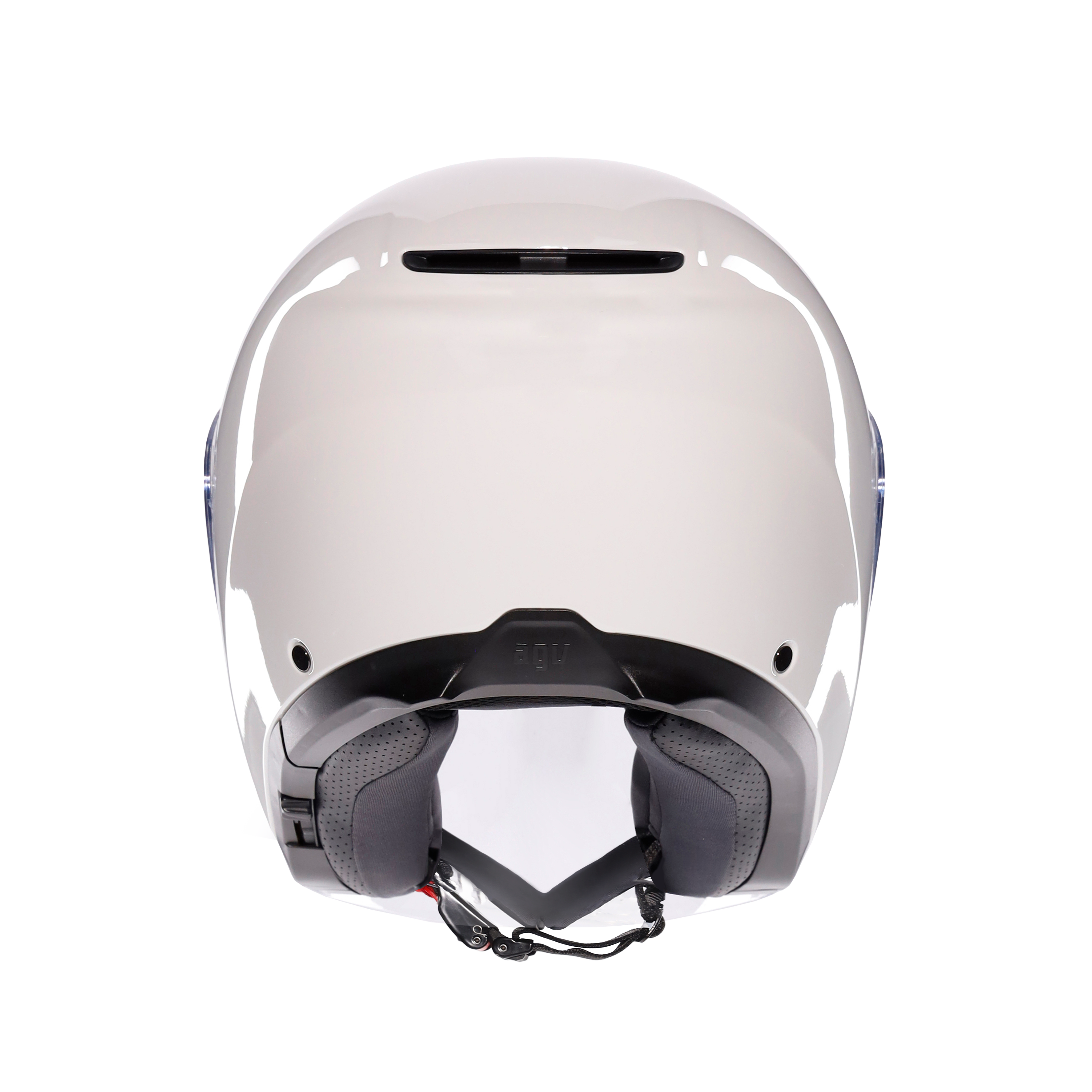 IRIDES MONO MATERIA WHITE - CASQUE MOTO JET E2206 -  - 5
