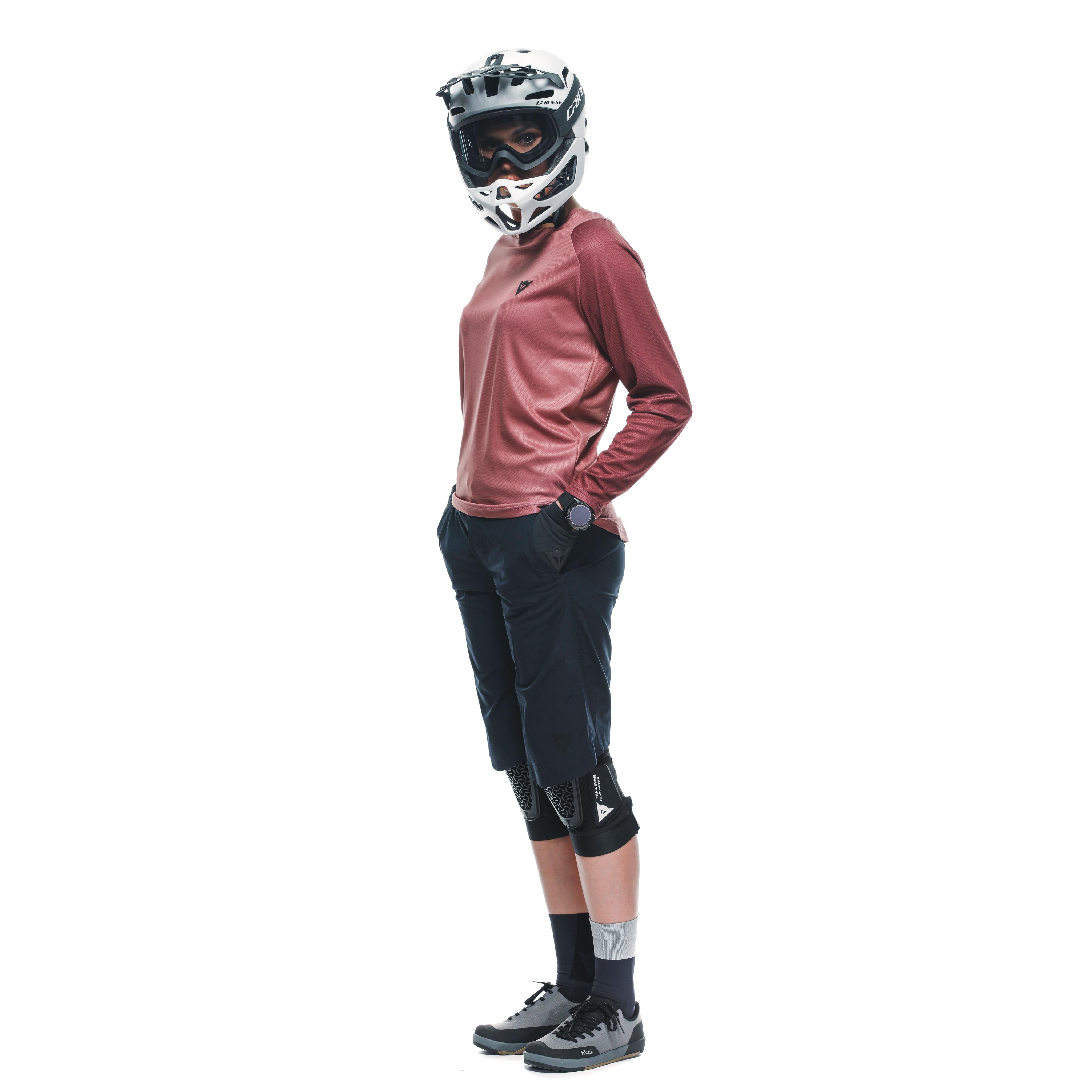 HGL JERSEY LS - WOMEN'S LONG SLEEVE BIKE T-SHIRT - ROSE-TAUPE - 4