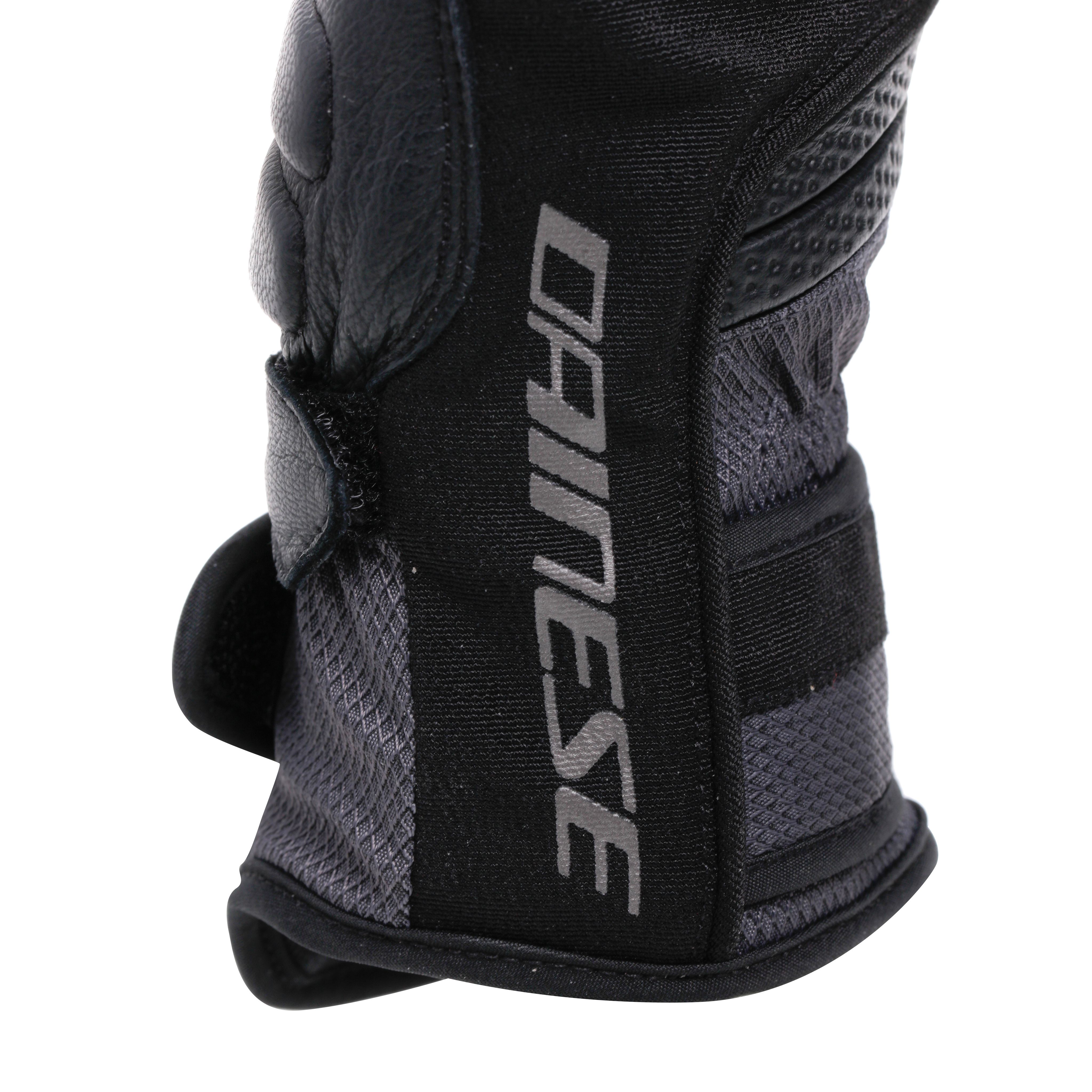 TEYDE GORE-TEX&reg; - WATERPROOF MOTORCYCLE GLOVES - BLACK/IRON-GATE - 8