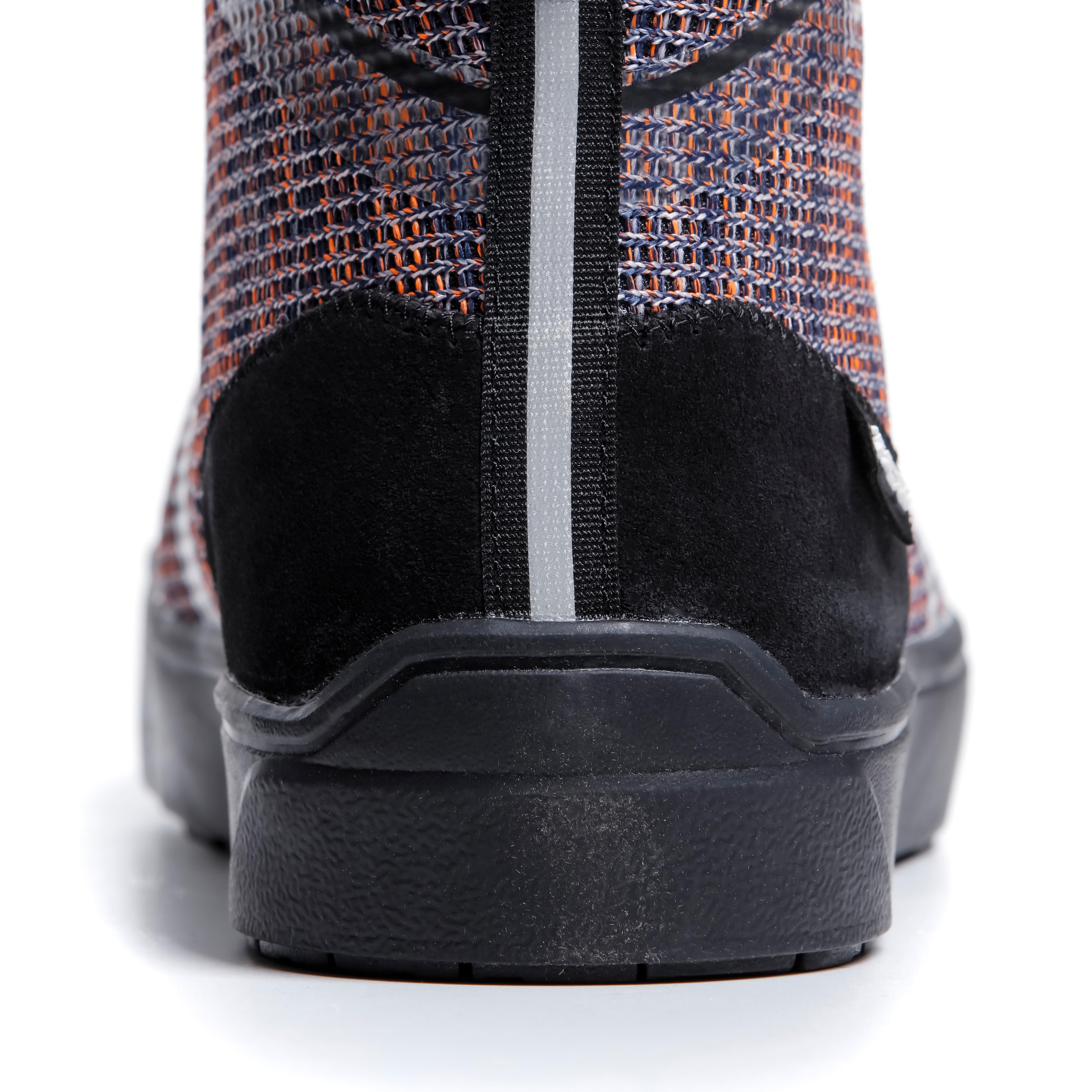 IKASU AIR MEN'S SUMMER MOTORCYCLE SHOES - BLACK/ORANGE/BLUE -  - 6