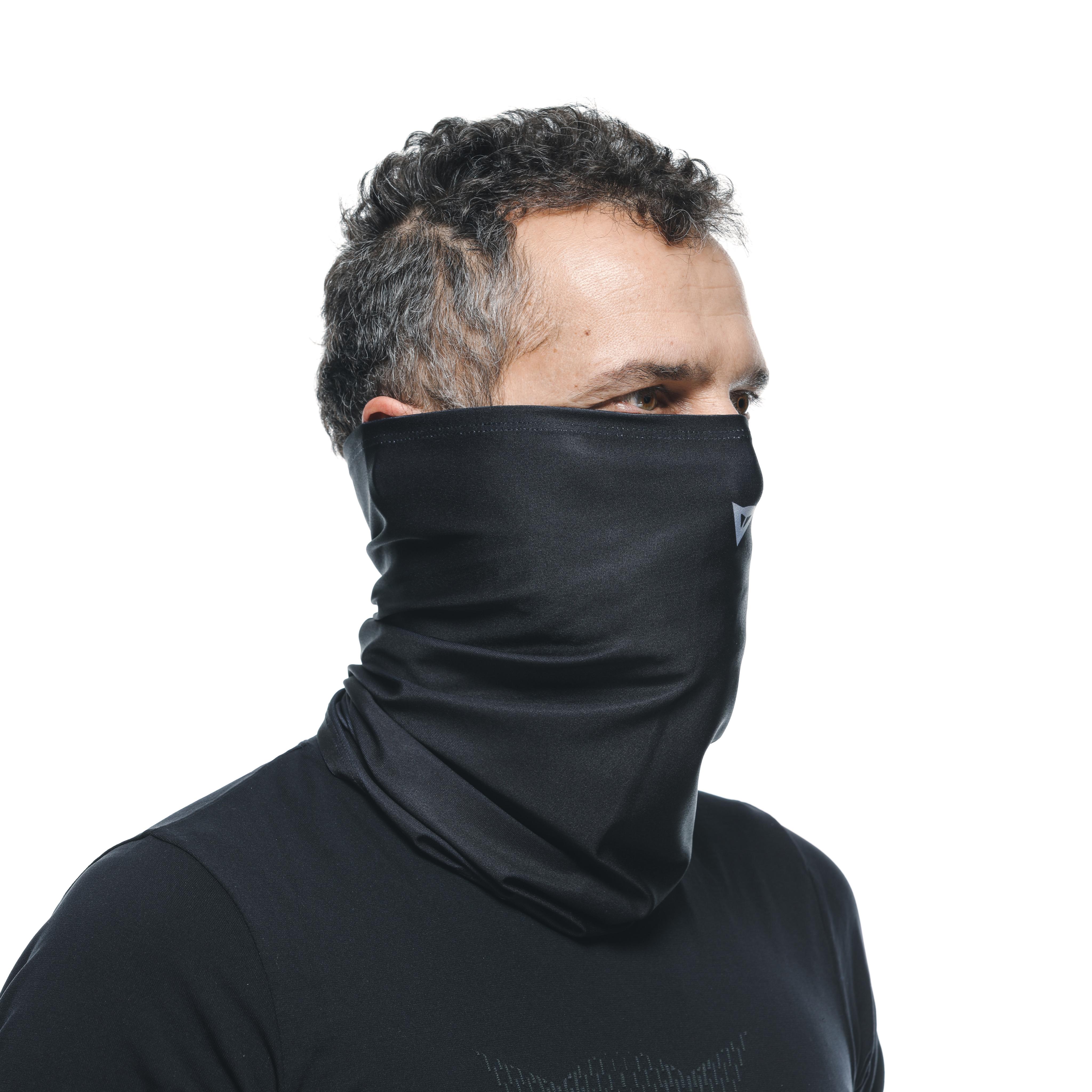 MOTORCYCLE NECK WARMER UNISEX - BASE LAYER SUMMER | BLACK DAINESE