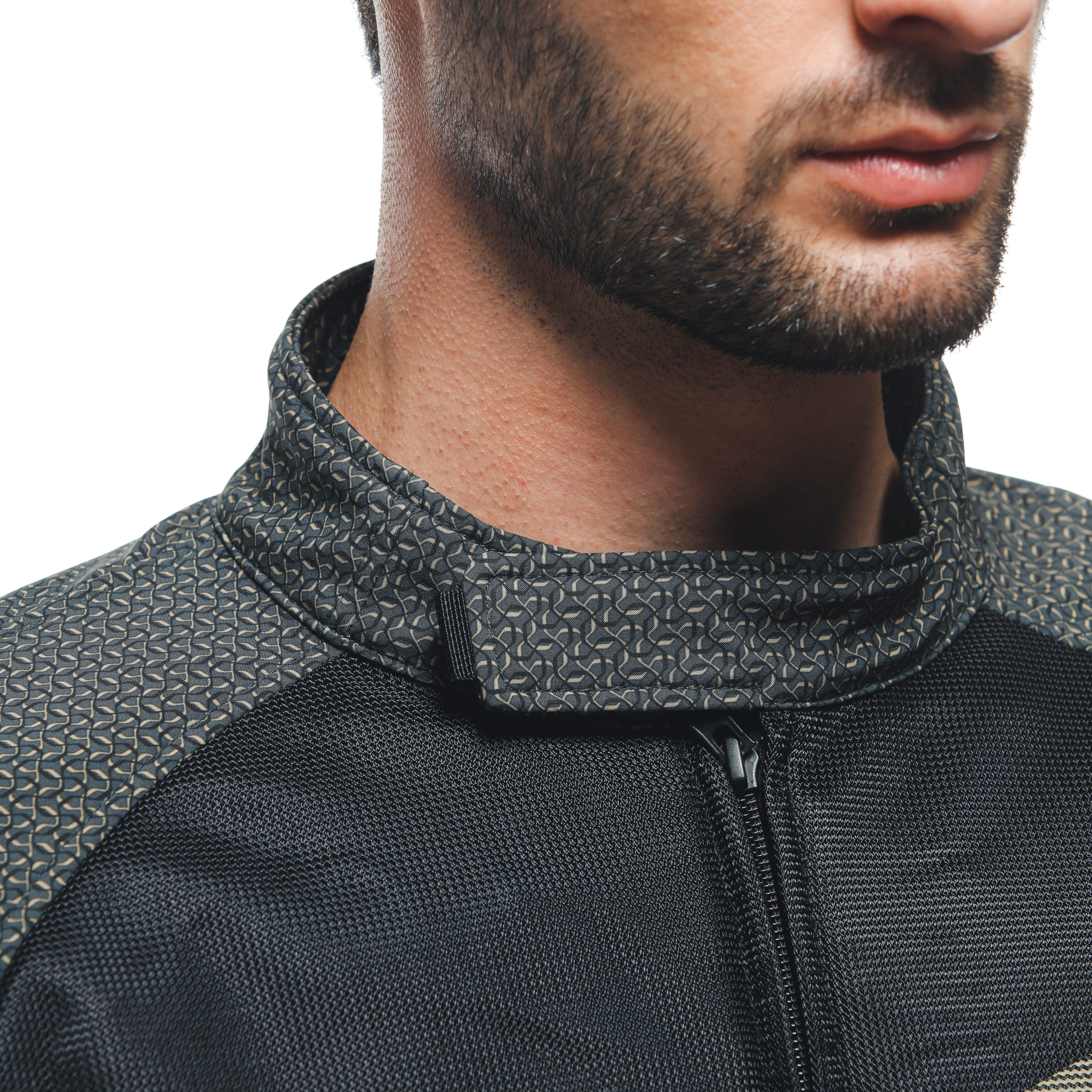 IGNITE AIR TEX - MEN'S SUMMER MOTORCYCLE JACKET IN FABRIC - AUXETICA-INCENSE/BLACK/INCENSE - 9