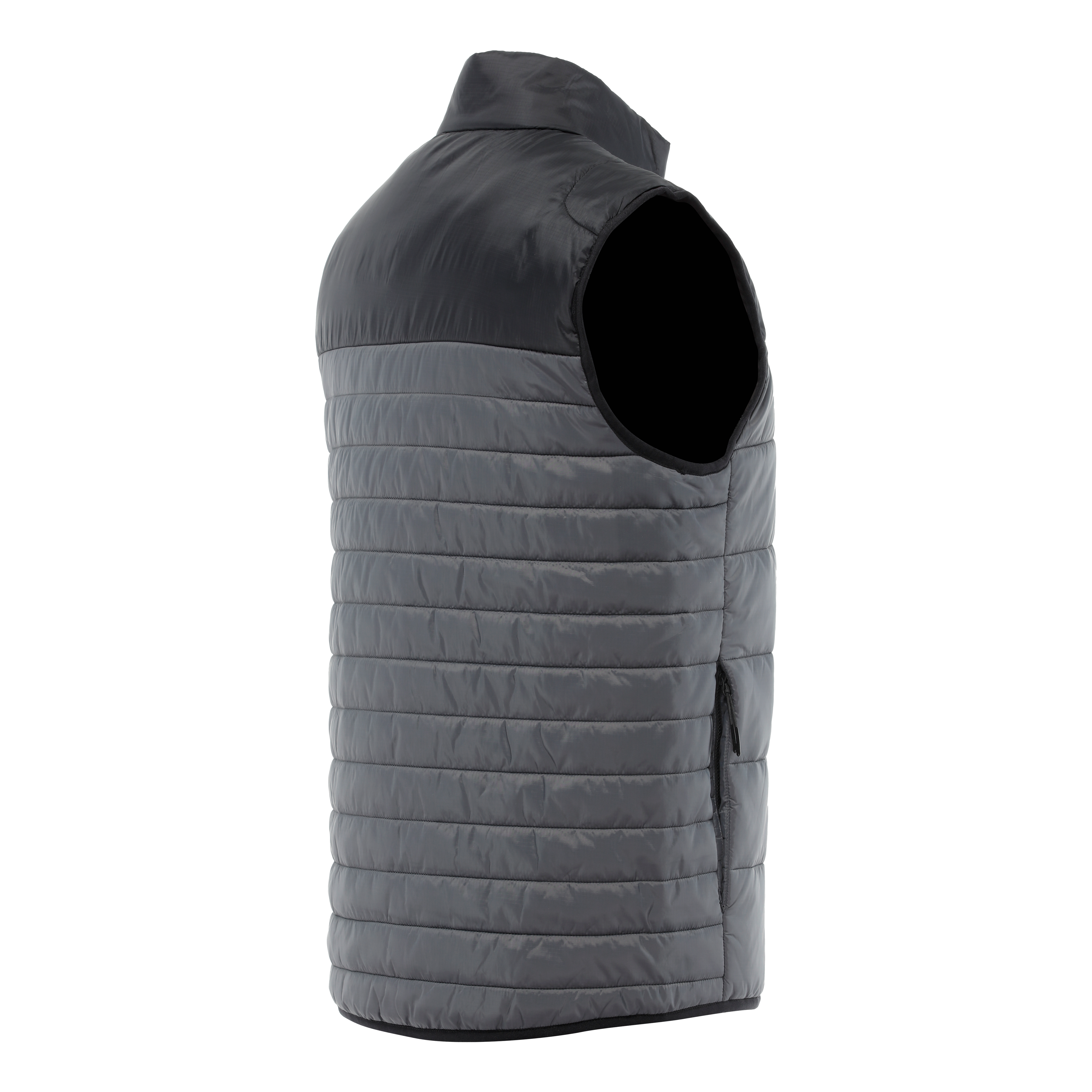 AFTER RIDE - SLEEVELESS WINDPROOF MOTORCYCLE JACKET MEN - MID LAYER WINTER - ANTHRACITE - 2