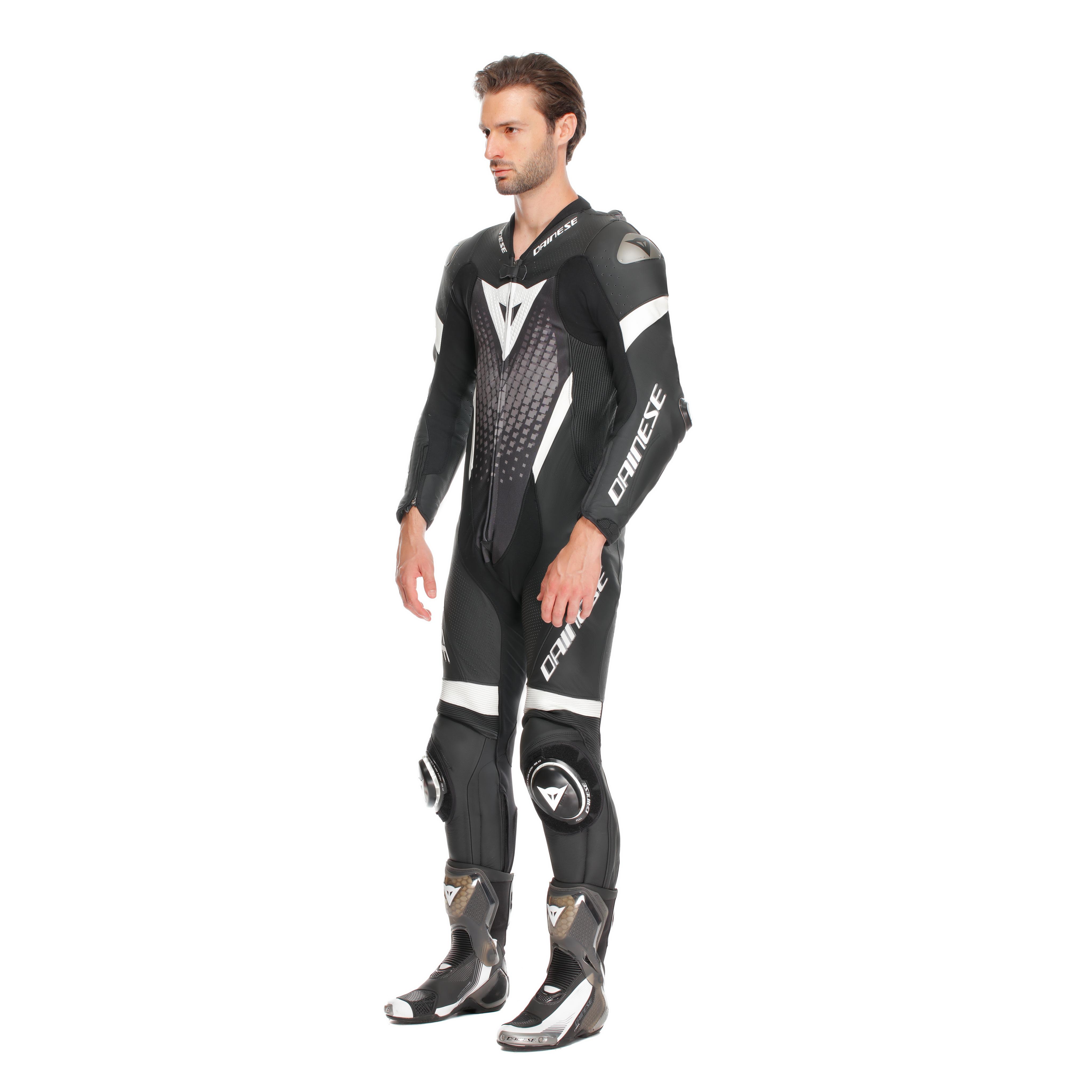 LAGUNA SECA 6 - EINTEILIGER PERFORIERTER LEDERANZUG HERREN - BLACK/WHITE/ANTHRACITE - 4