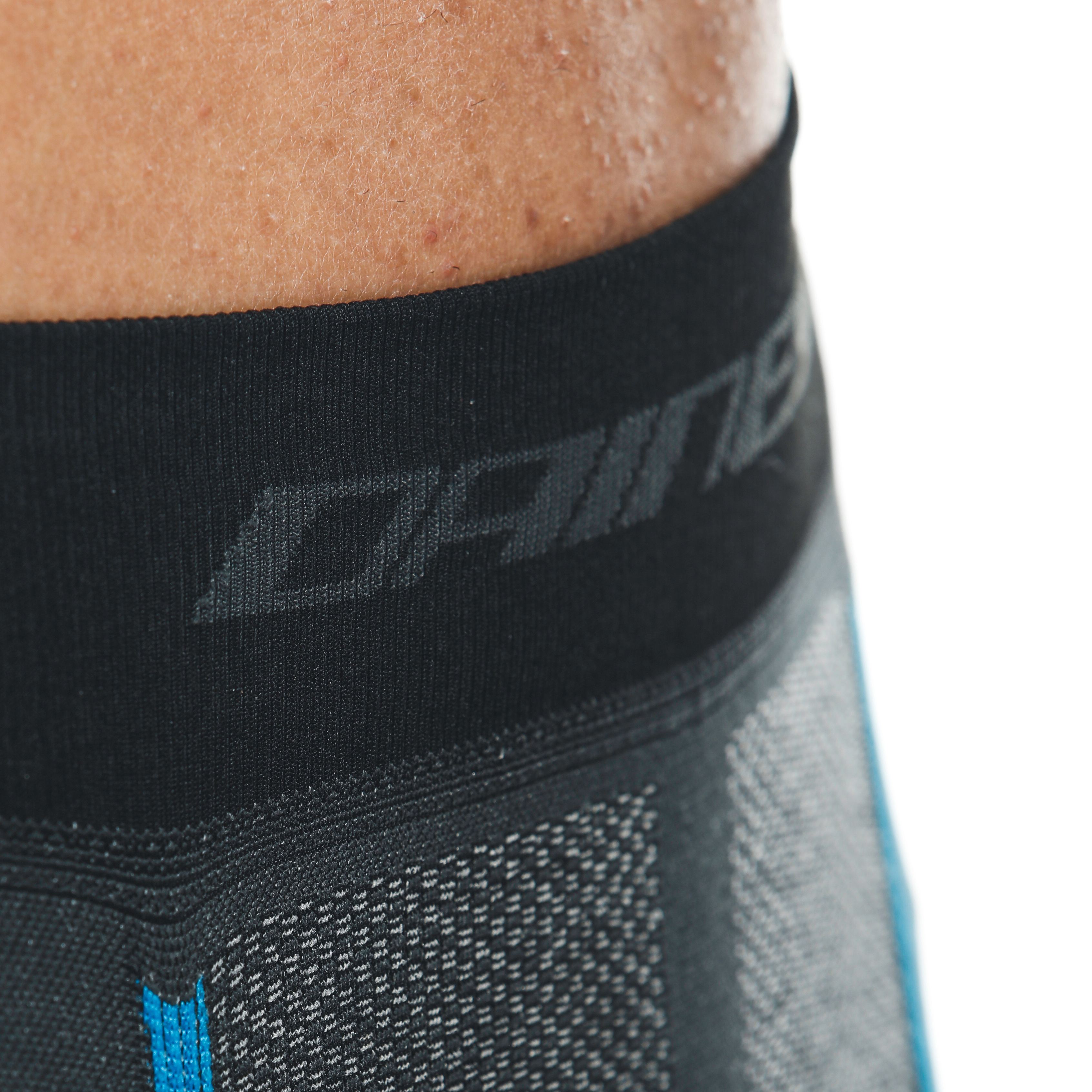 MOTORFIETS TECHNISCHE 3/4 ONDERBROEK VOOR HEREN - BLACK/BLUE - 8