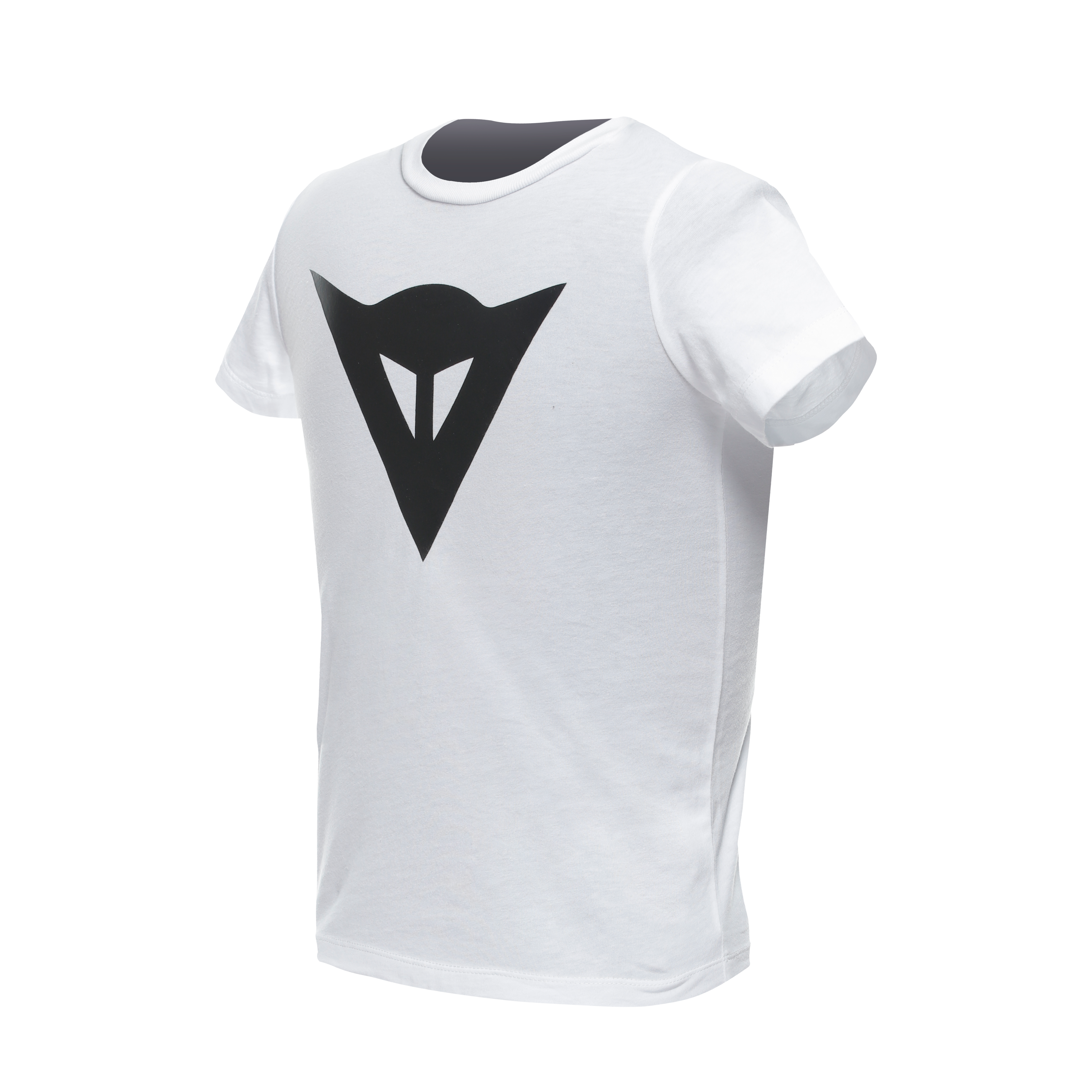DAINESE LOGO - CHILDREN'S T-SHIRT - WHITE/BLACK - 1