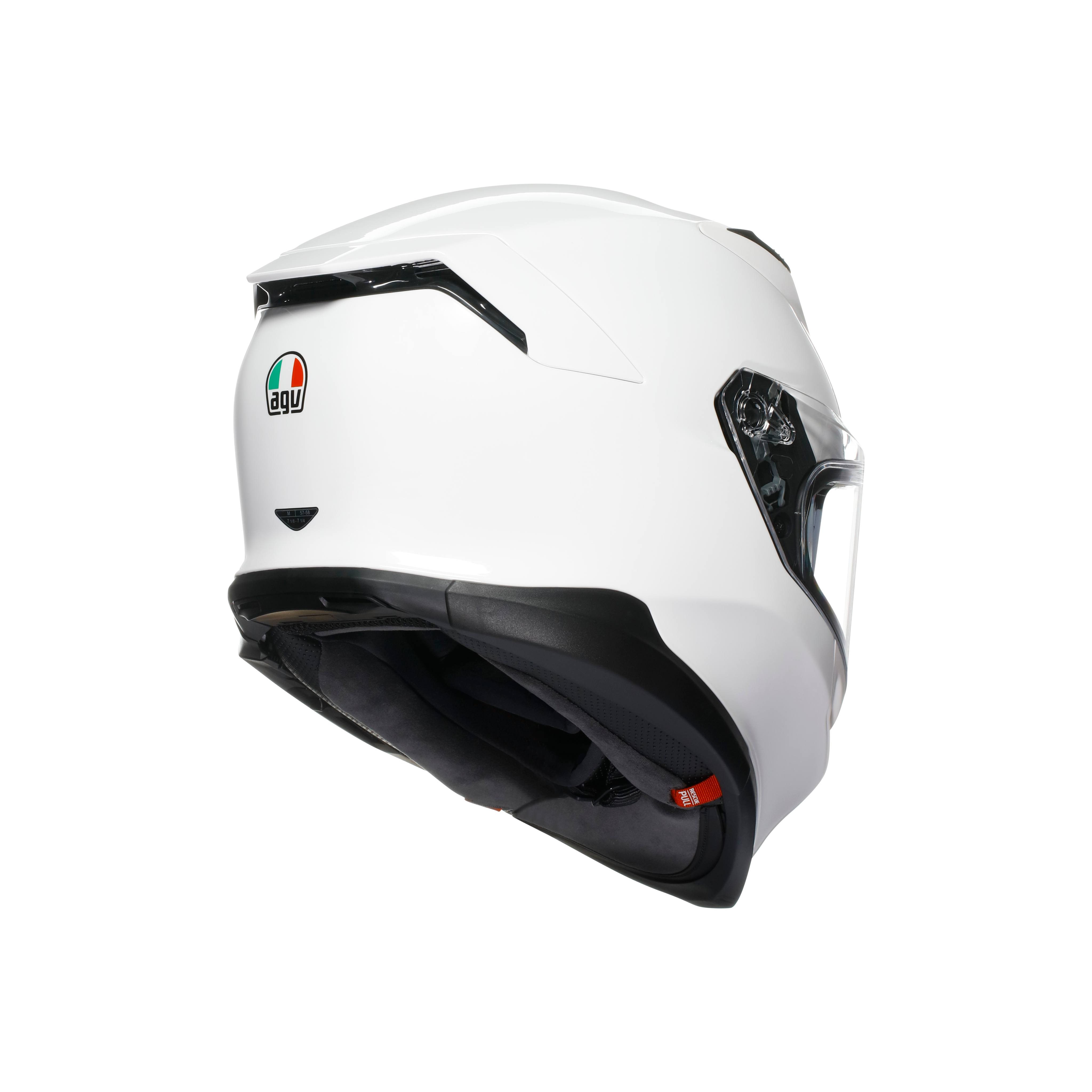 K7 MPLK MONO WHITE - CASQUE MOTO INT&Eacute;GRAL E2206 -  - 6