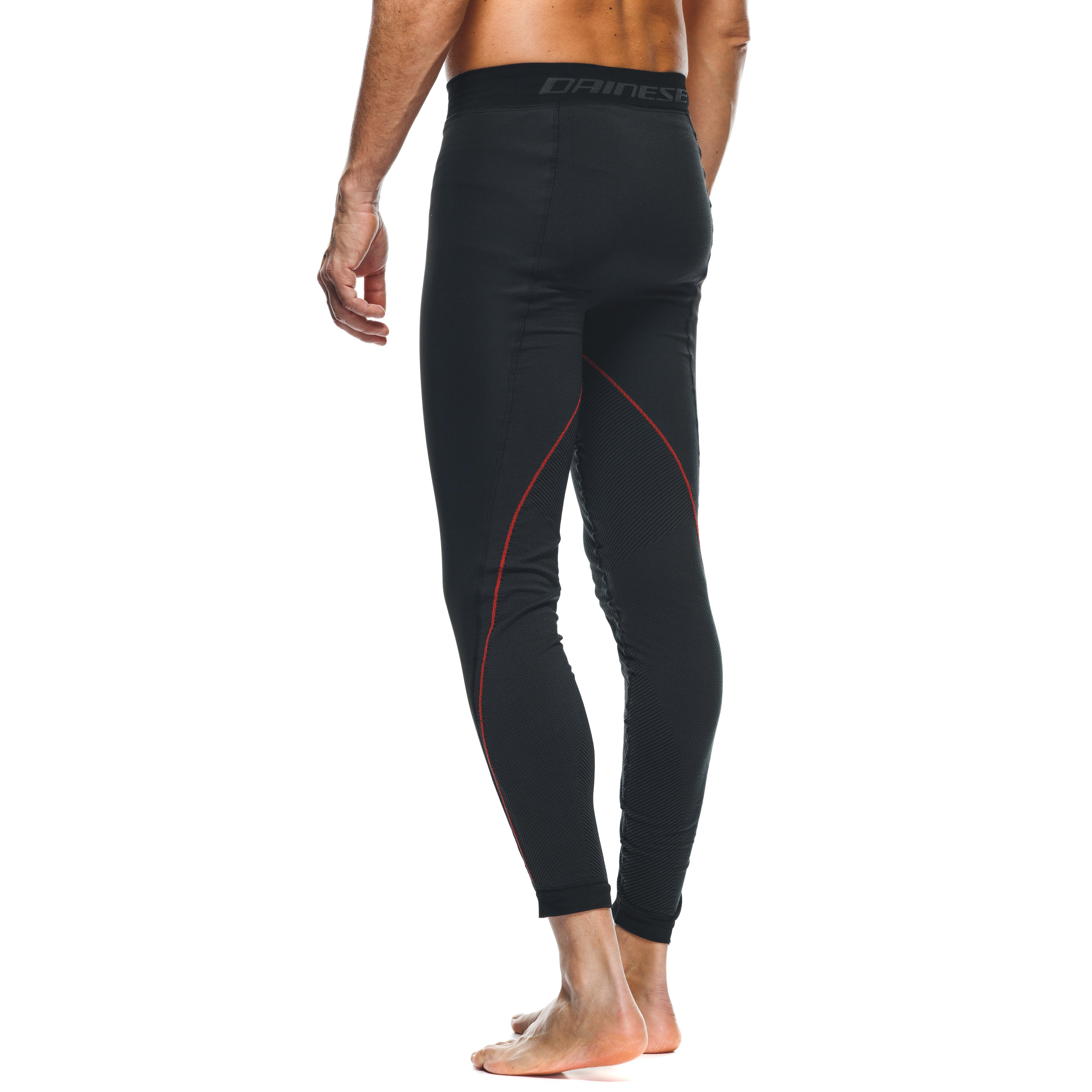 THERMAL WINDPROOF MOTORCYCLE UNDERSHORTS MEN - MID LAYER WINTER - BLACK/RED - 6