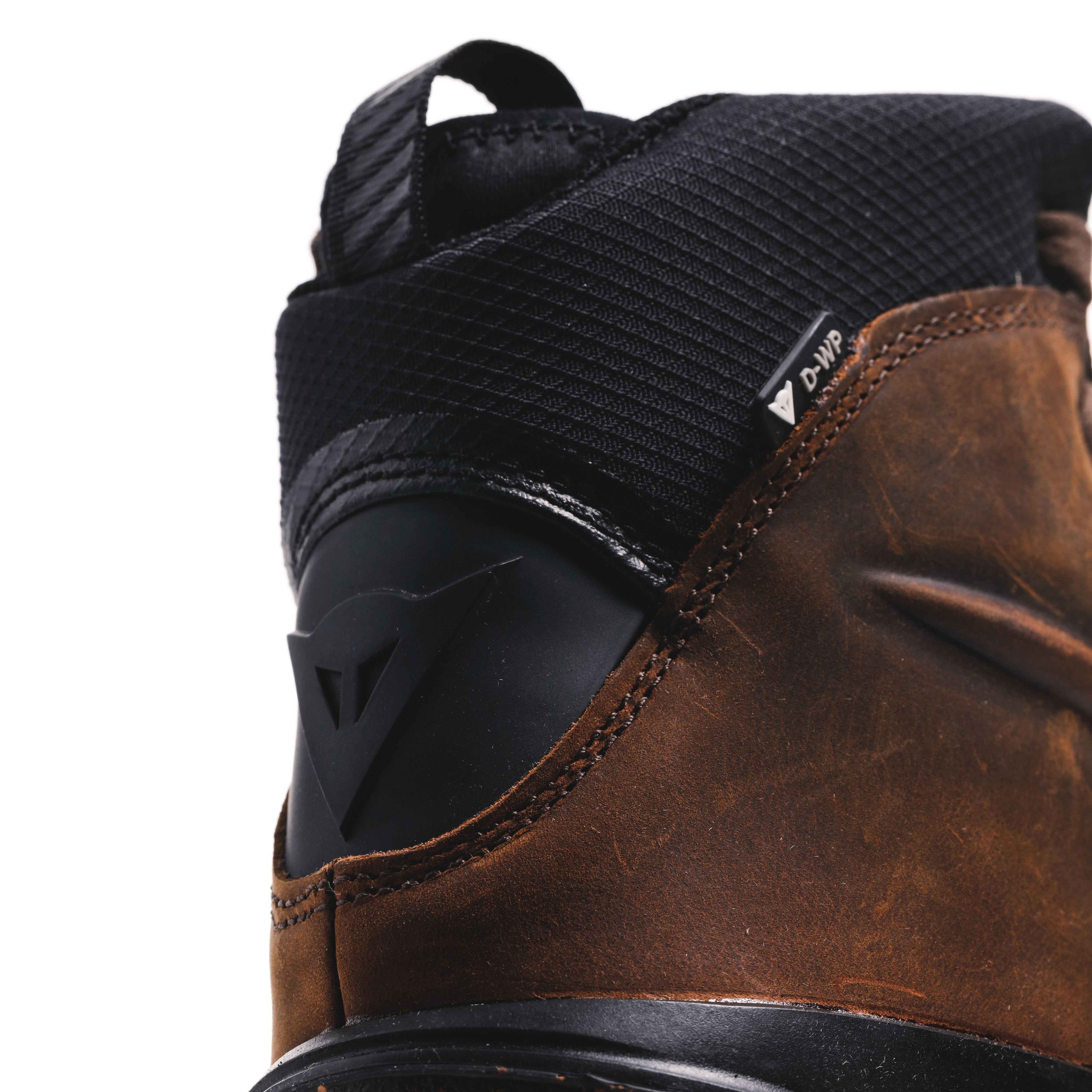 METRACTIVE D-WP&reg; ZAPATOS IMPERMEABLES MOTO HOMBRE - BROWN/NATURAL-RUBBER - 8